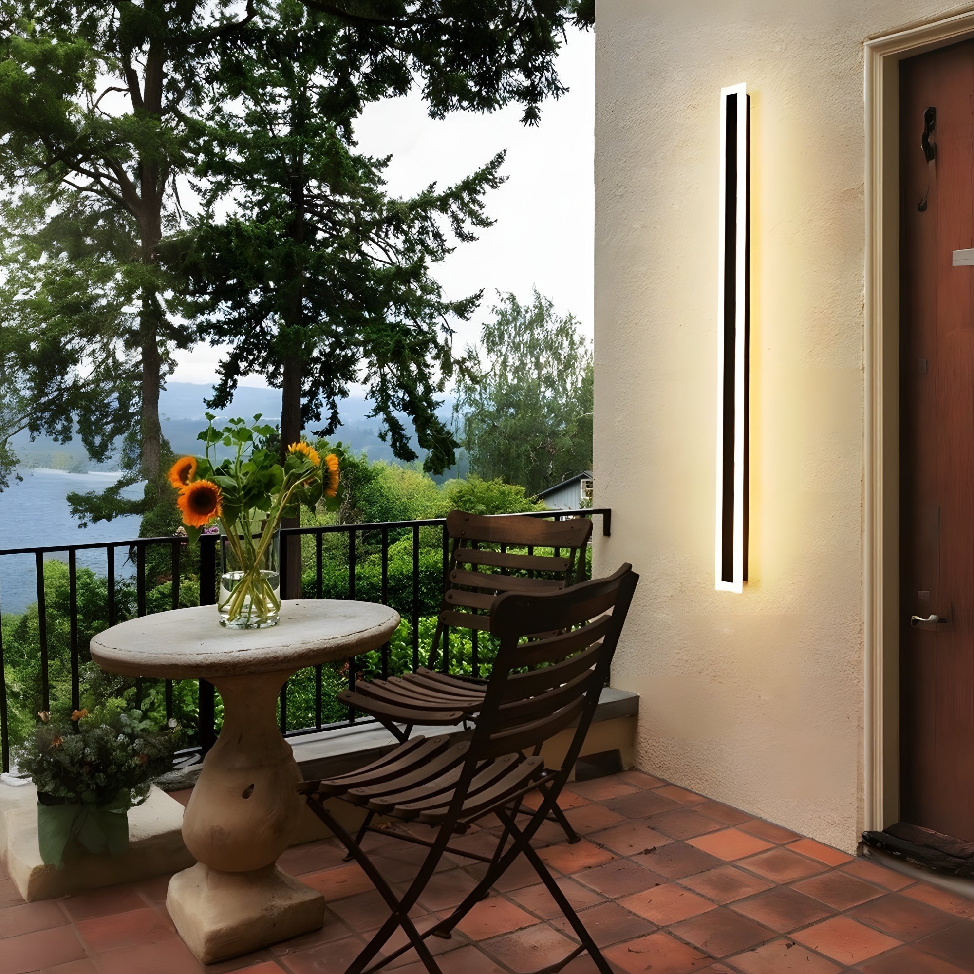 2-Pack RGBW Frame Wall Light for Indoor & Outdoor-2