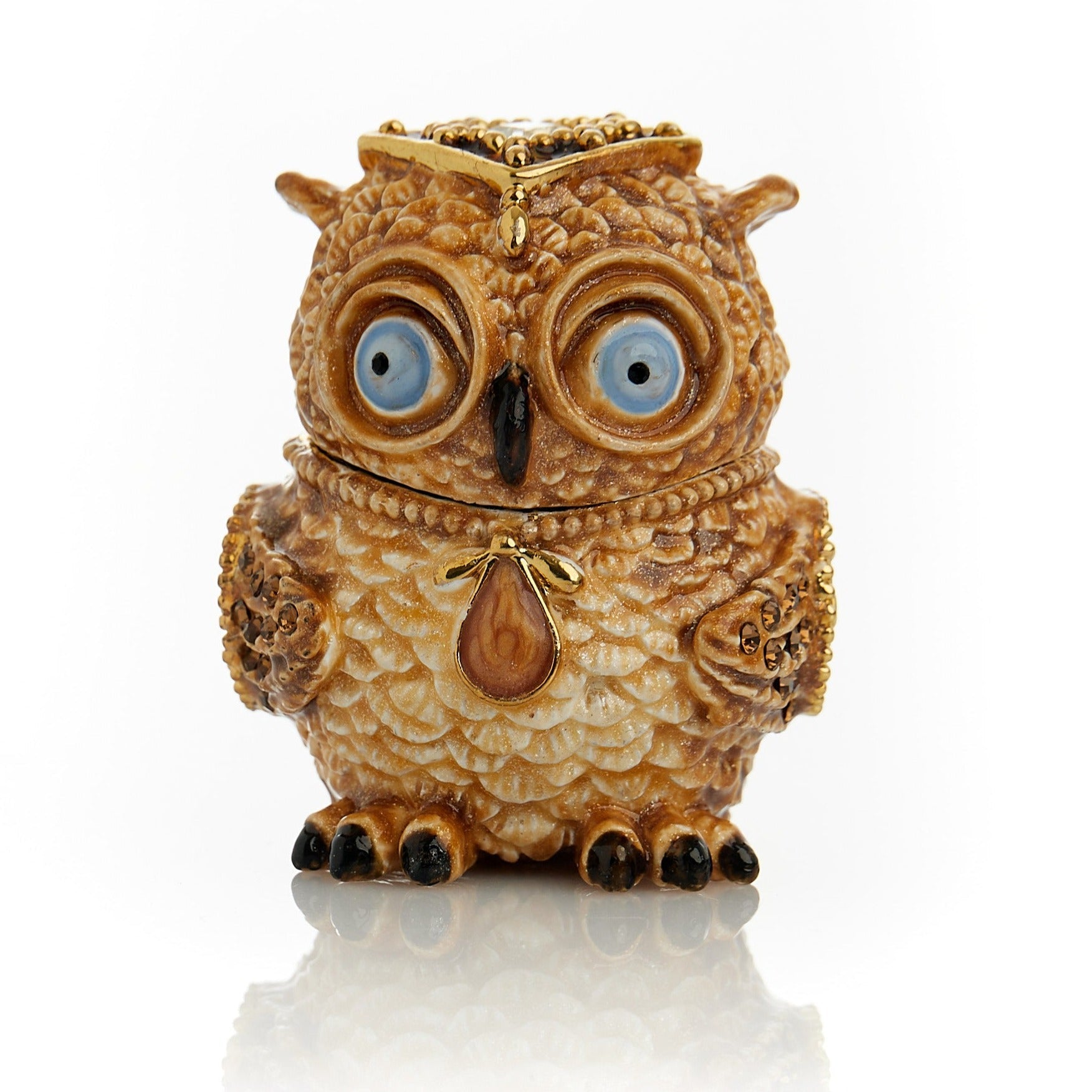 Brown Owl Trinket Box-0