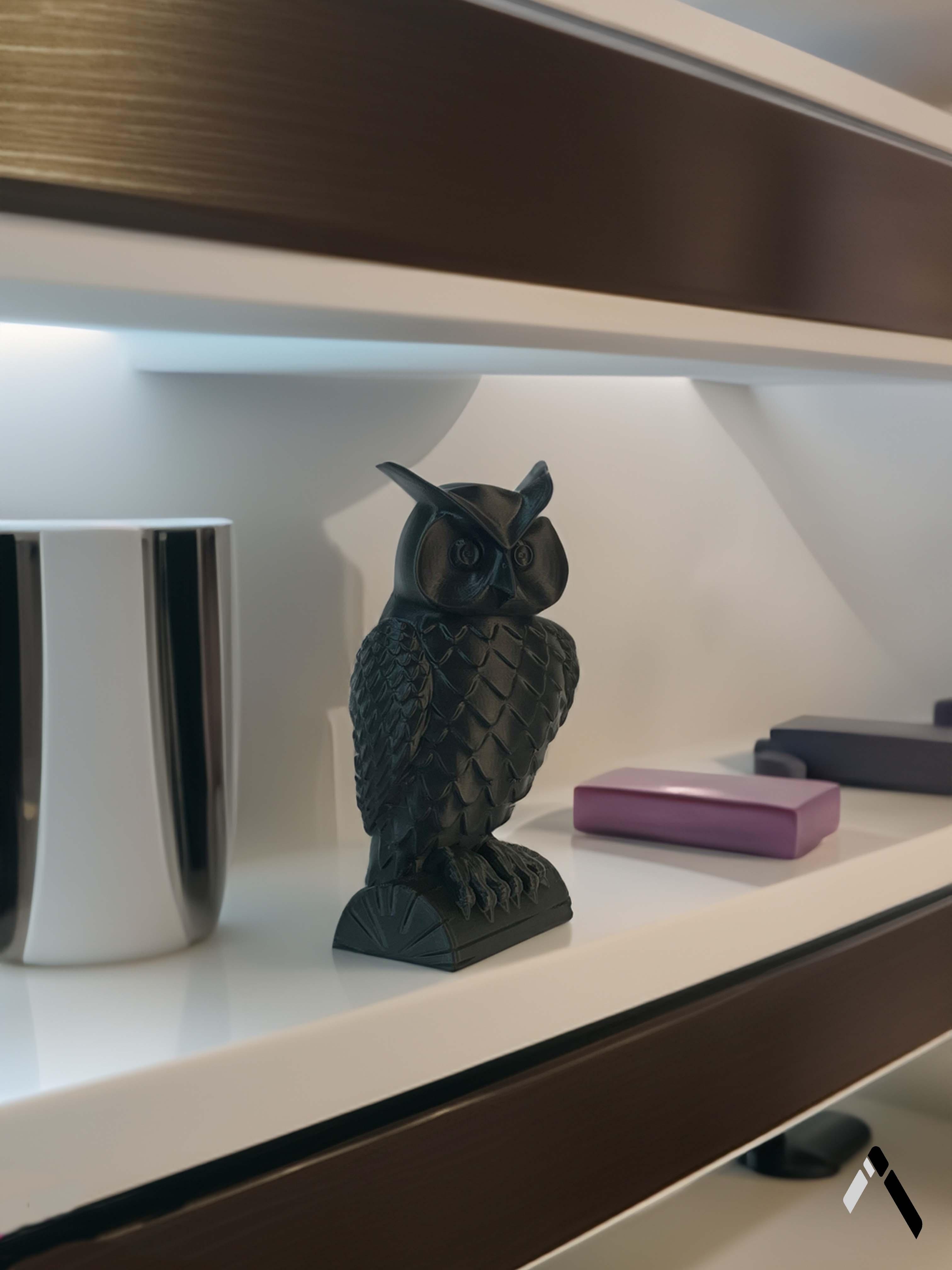 Owl Decor Statue-1