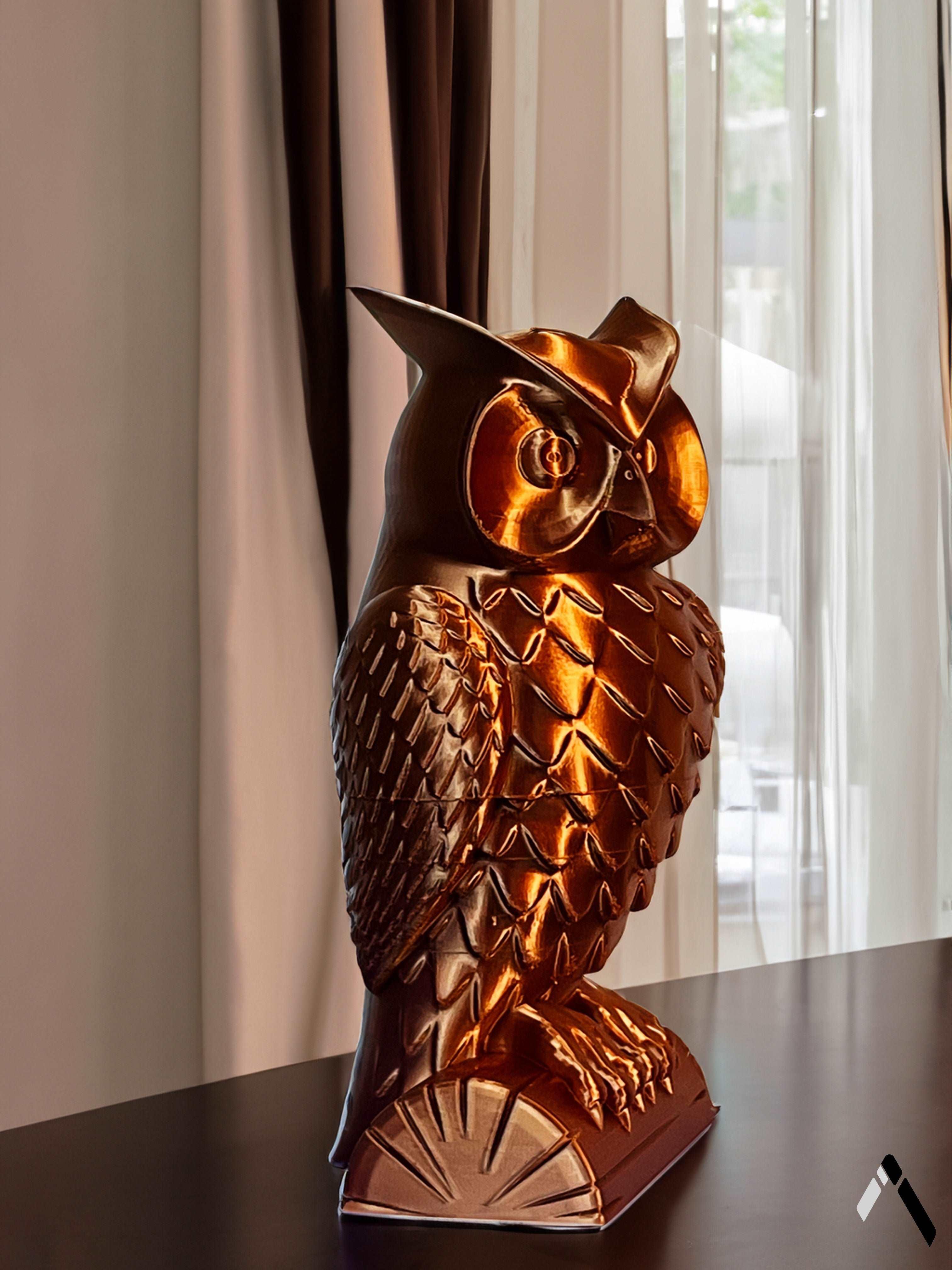 Owl Decor Statue-0