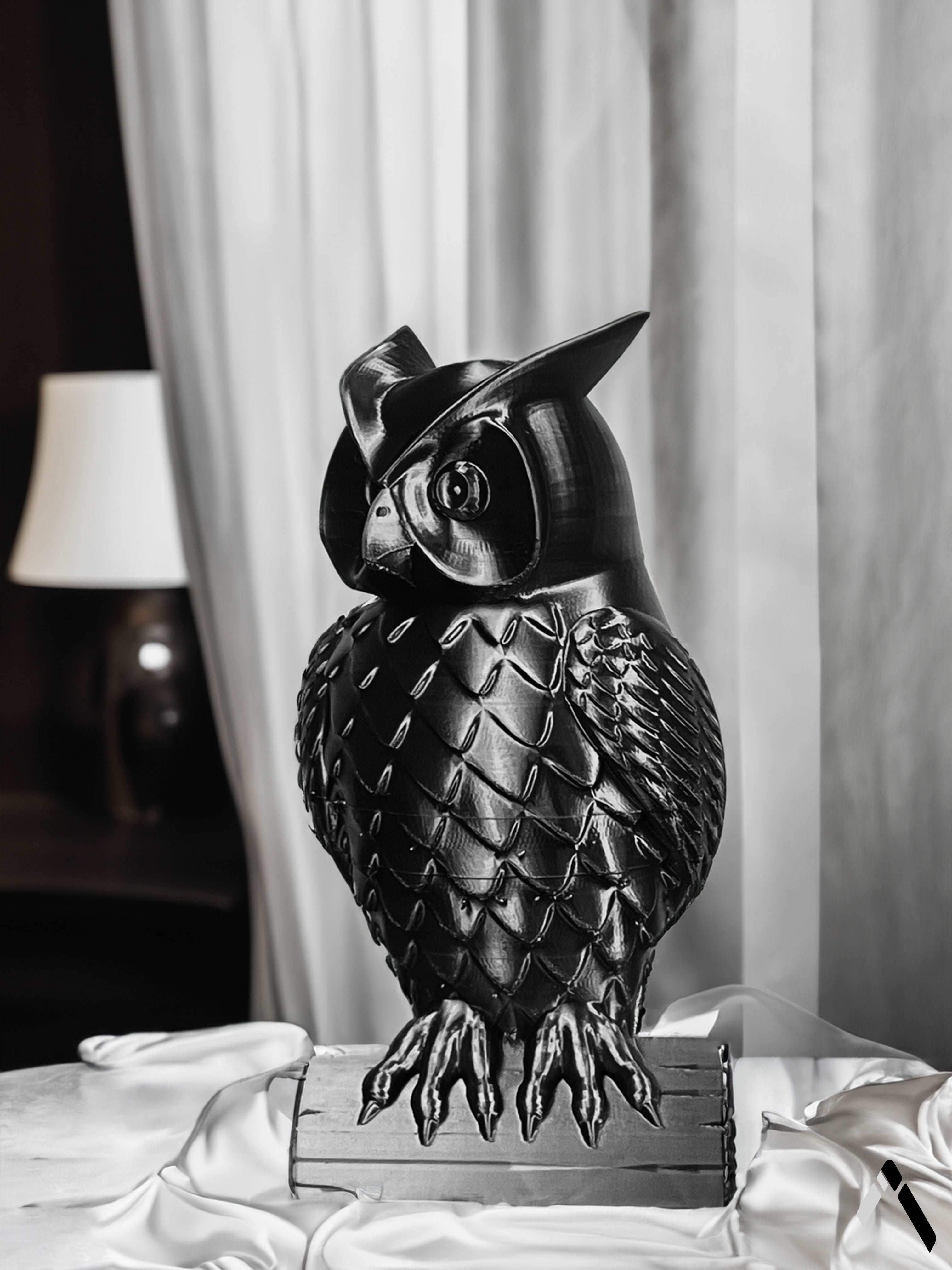 Owl Decor Statue-2