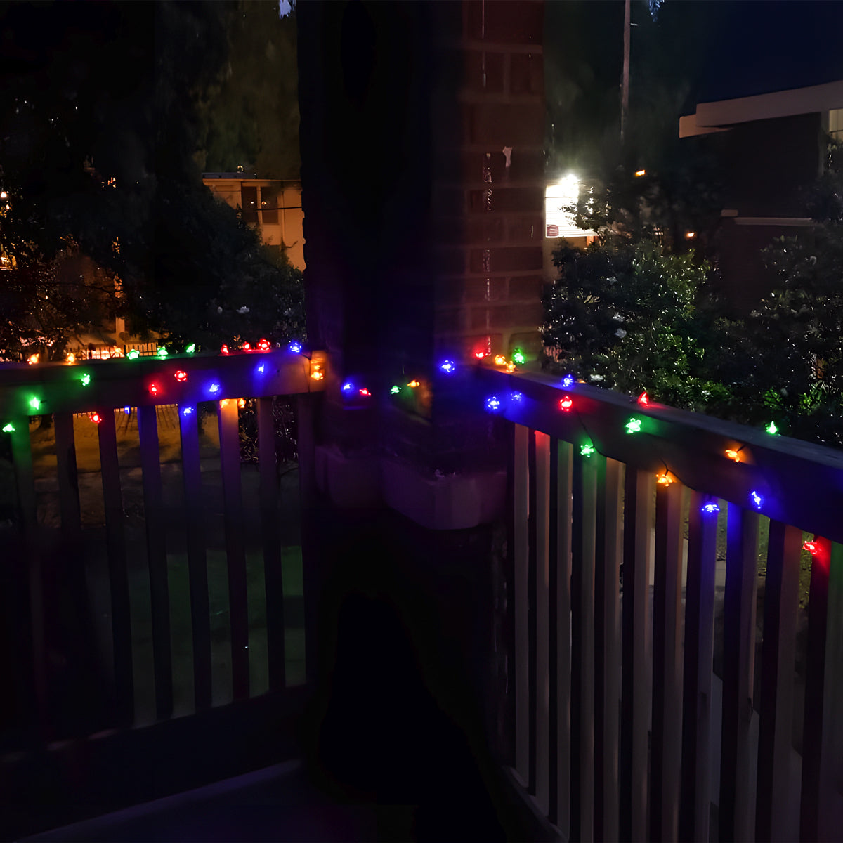 Gigalumi 46ft Flower String Lights Set (2 Pack)-3