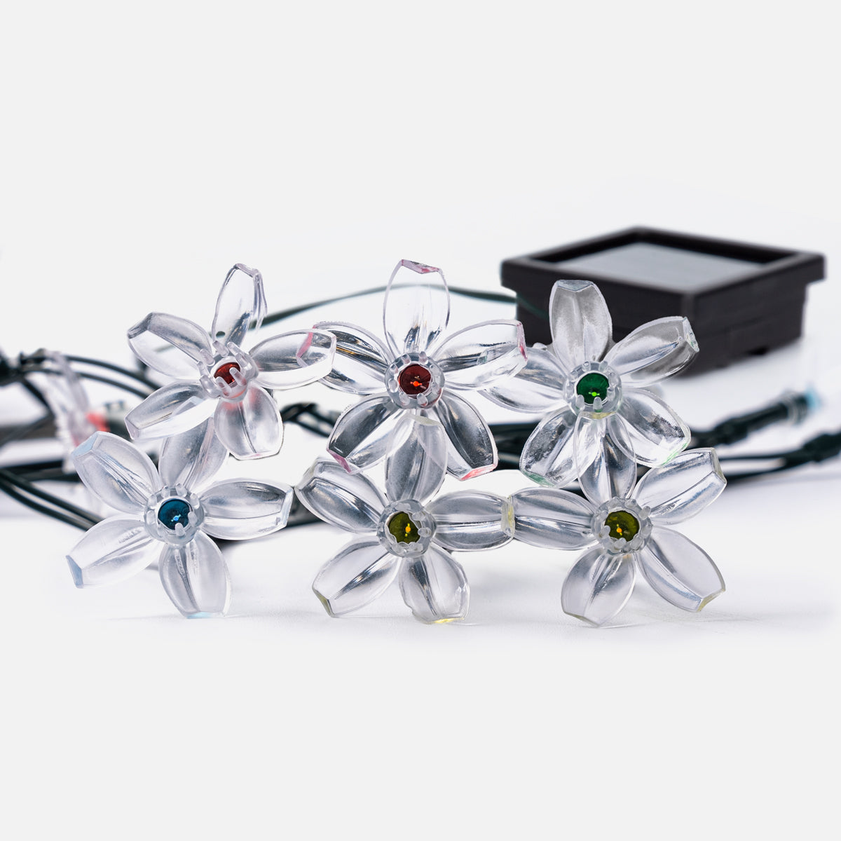 Gigalumi 46ft Flower String Lights Set (2 Pack)-0