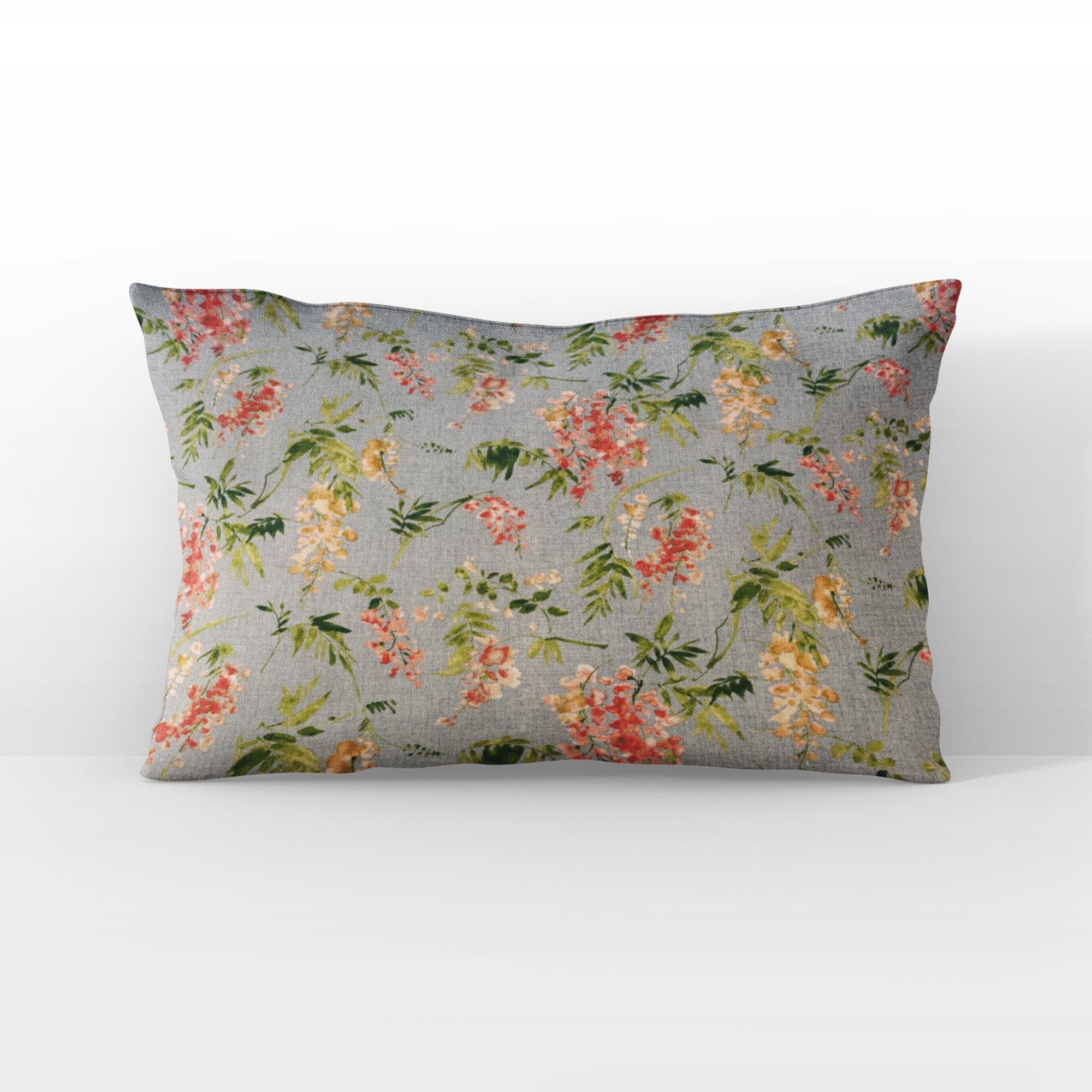 Plutus Multicolor Blooming Celebration Floral Luxury Throw Pillow-3