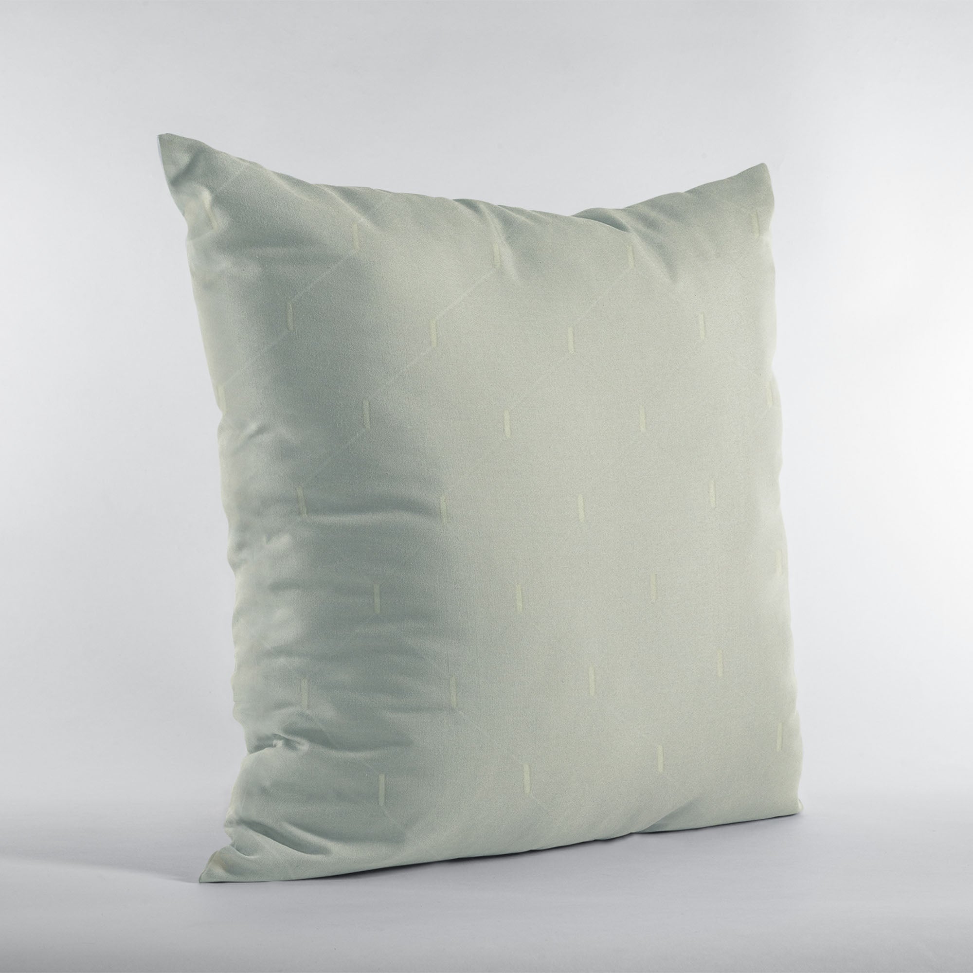 Plutus White Kona Embroydery, Some Shine To This Pattern Luxury Throw Pillow-2