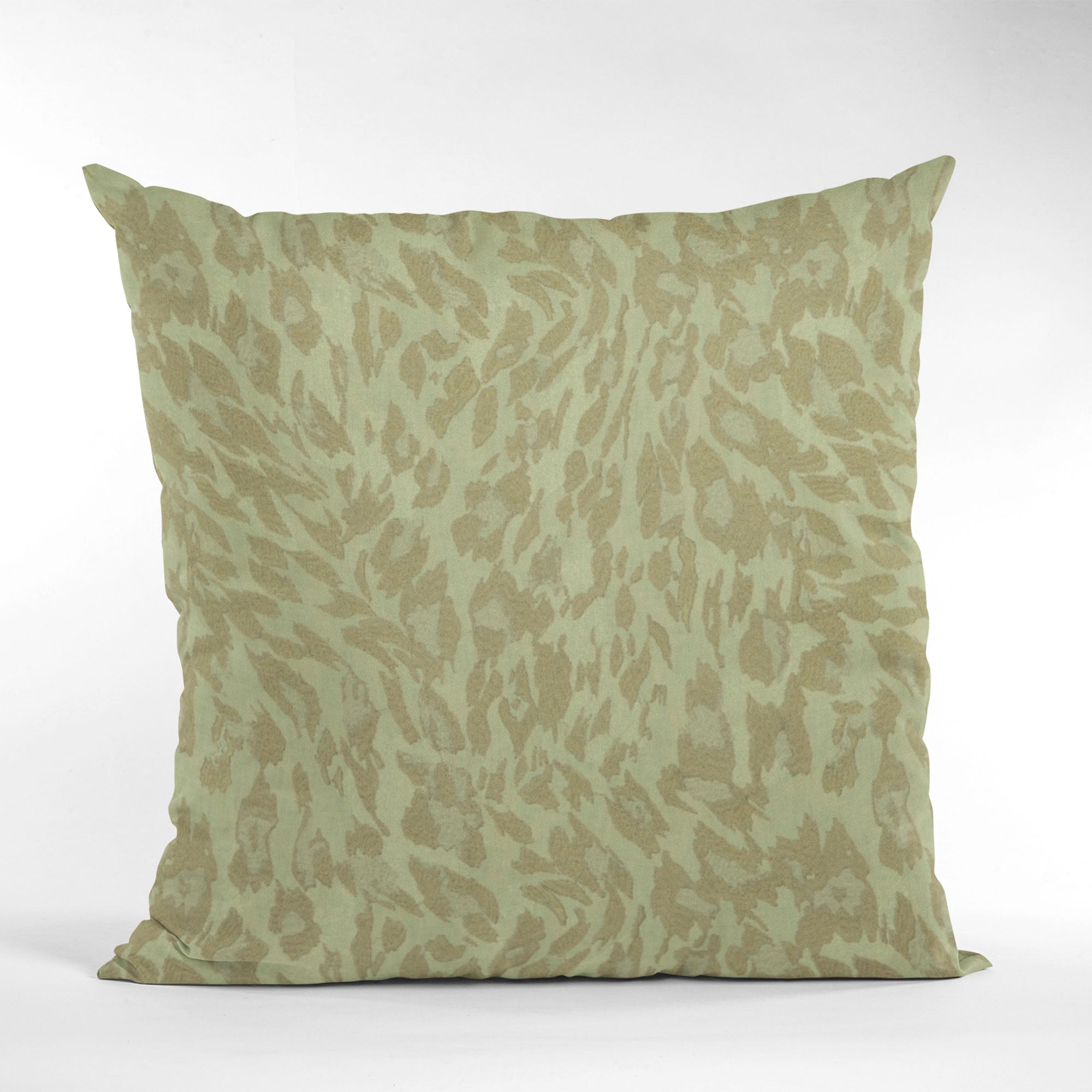 Plutus Stonewash Cheetah Embroydery Luxury Throw Pillow-4