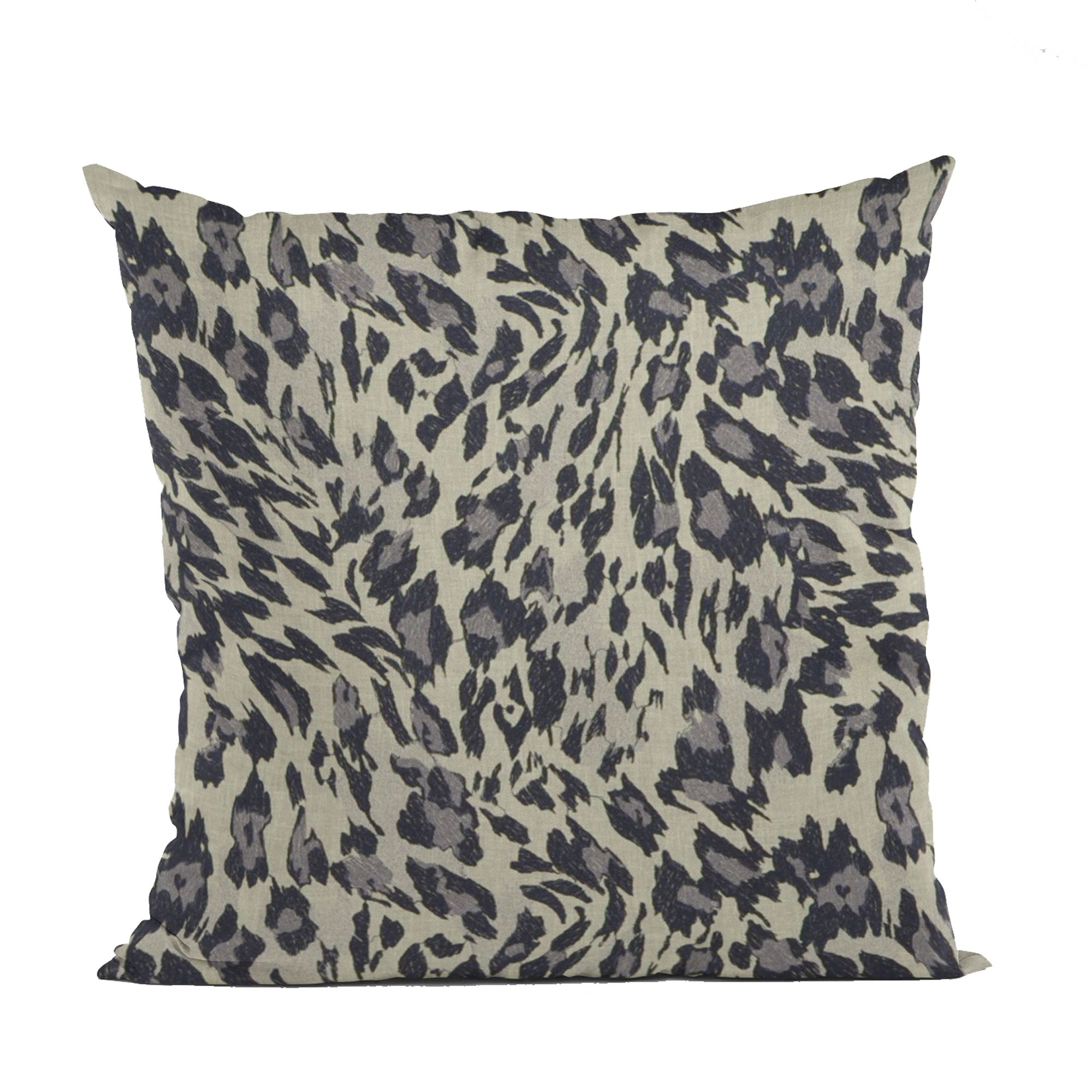 Plutus Granite Cheetah Embroydery Luxury Throw Pillow-0