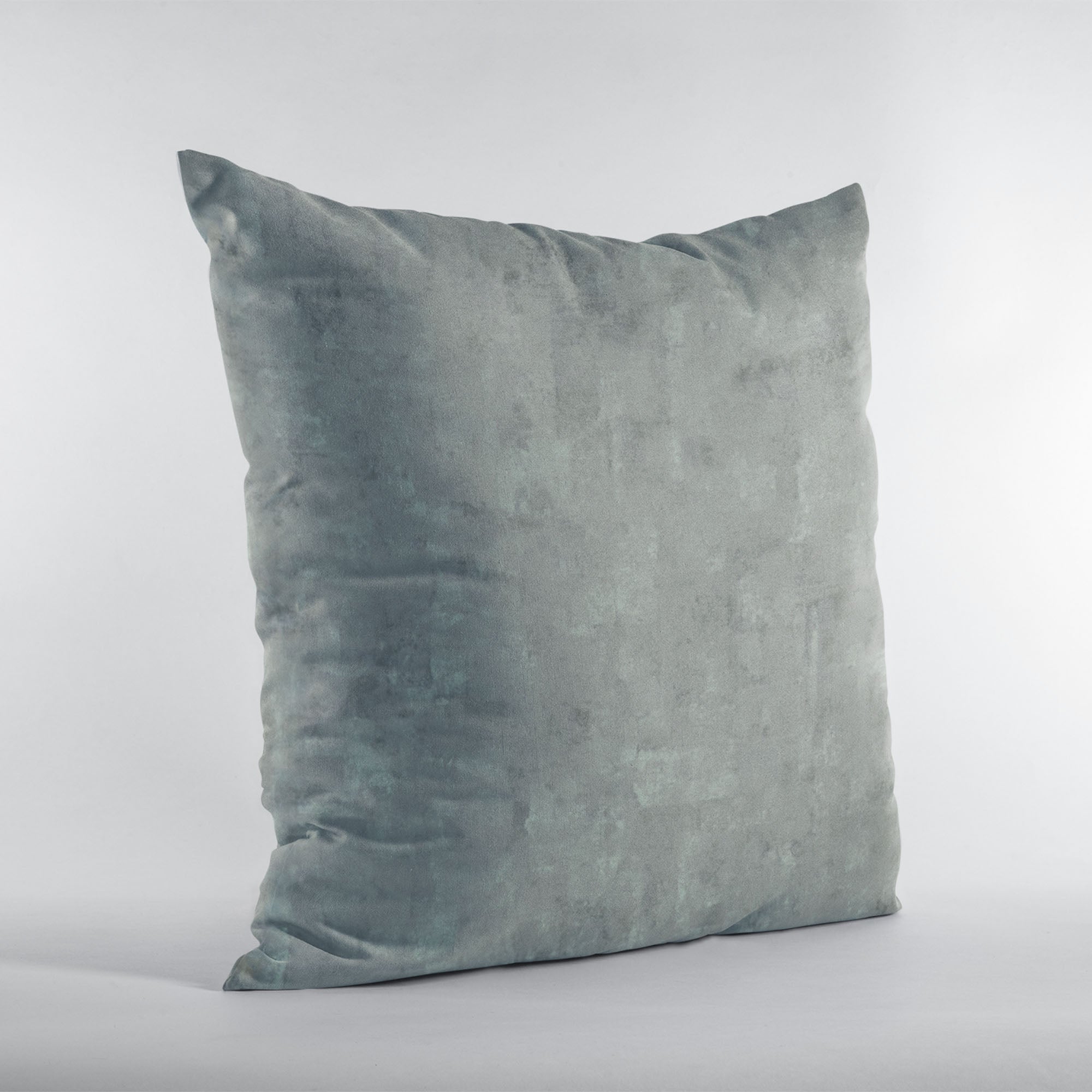 Plutus Gunmetal Hidden Island Velvet With Foil Printing On Top Luxury Throw Pillow-2