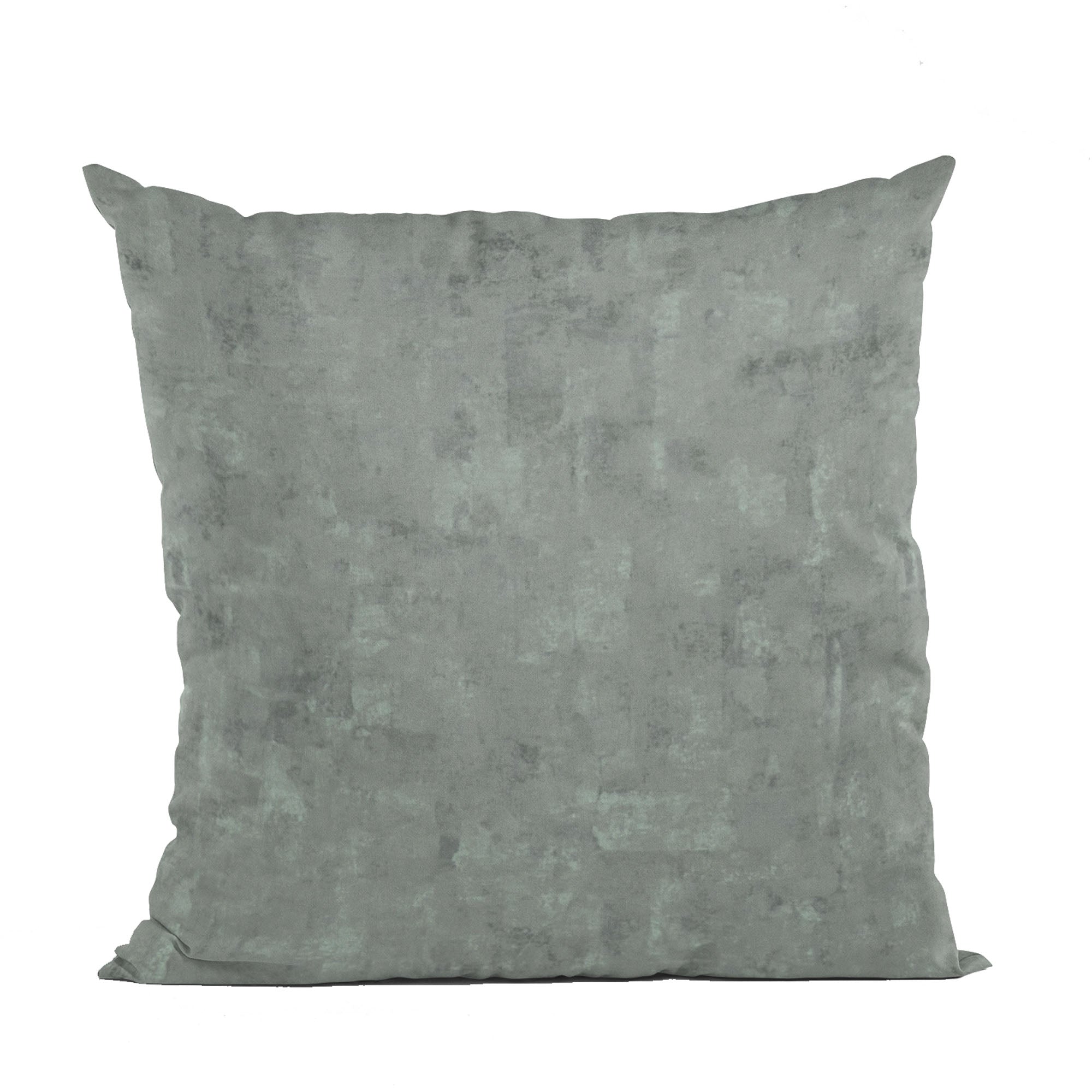 Plutus Gunmetal Hidden Island Velvet With Foil Printing On Top Luxury Throw Pillow-0