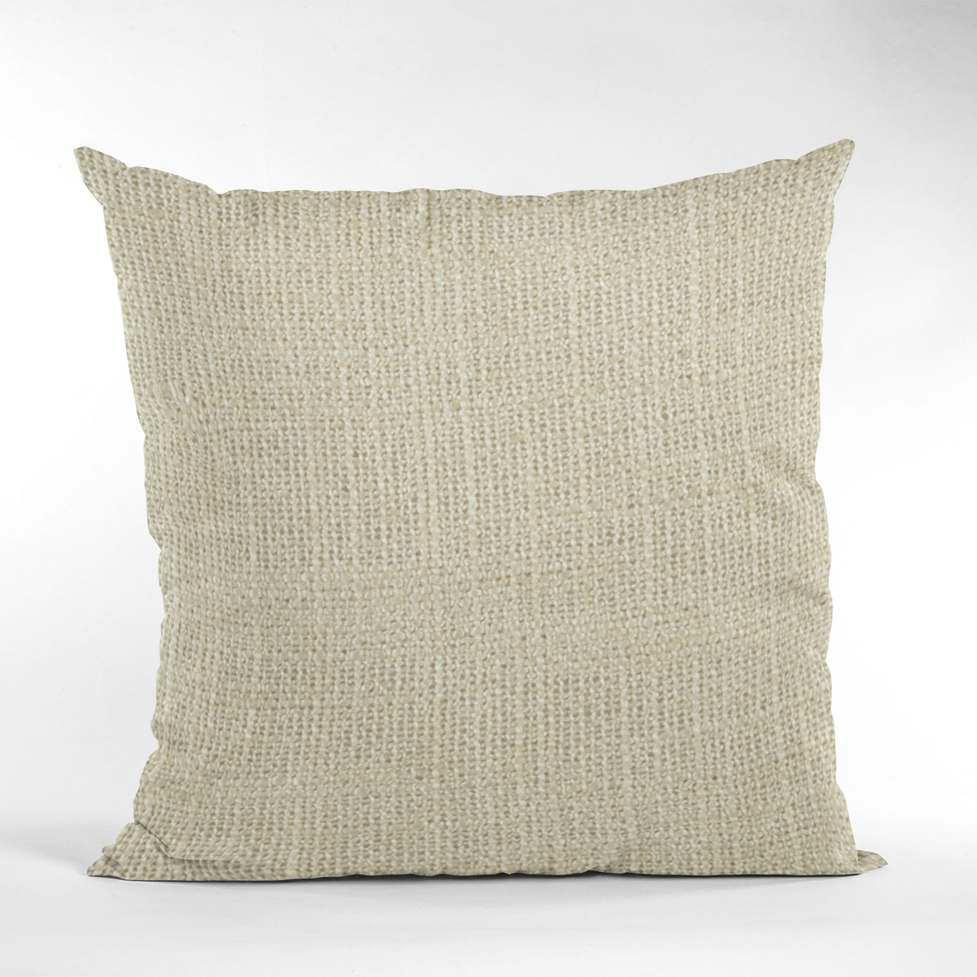 Plutus Vanilla Wall Textured Solid, With Open Weave. Luxury Throw Pillow-4