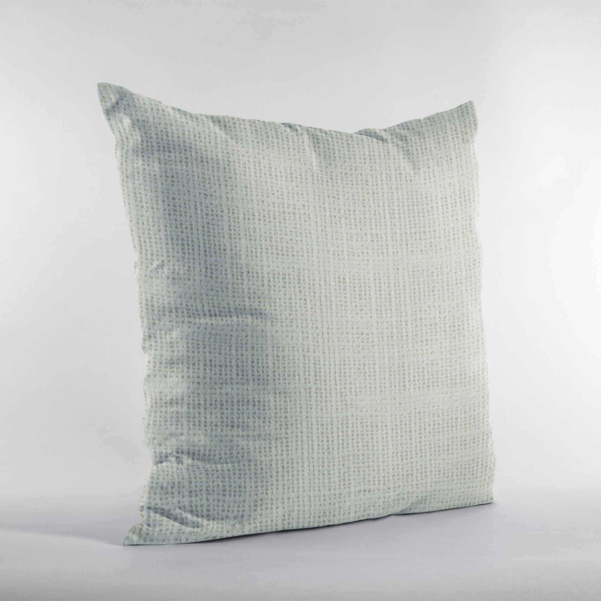 Plutus White Wall Textured Solid, With Open Weave. Luxury Throw Pillow-2