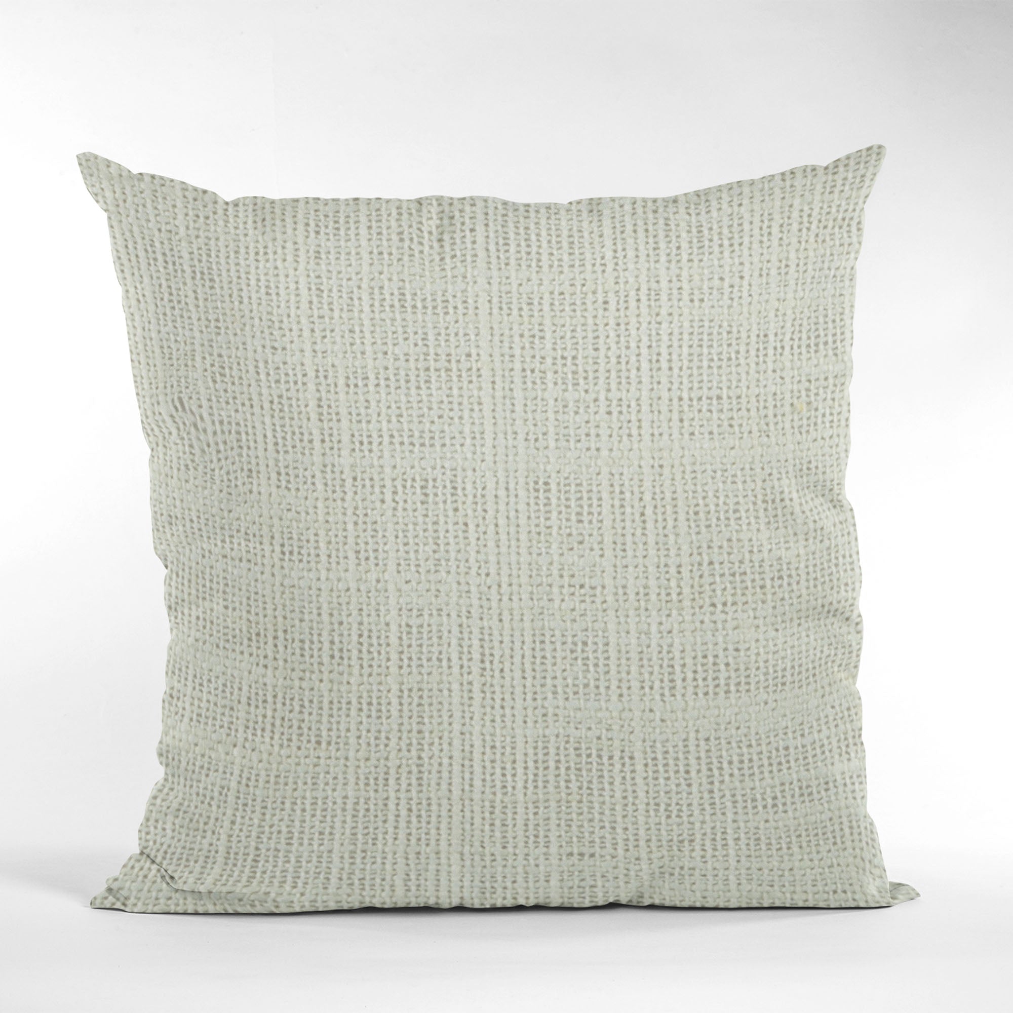 Plutus White Wall Textured Solid, With Open Weave. Luxury Throw Pillow-4