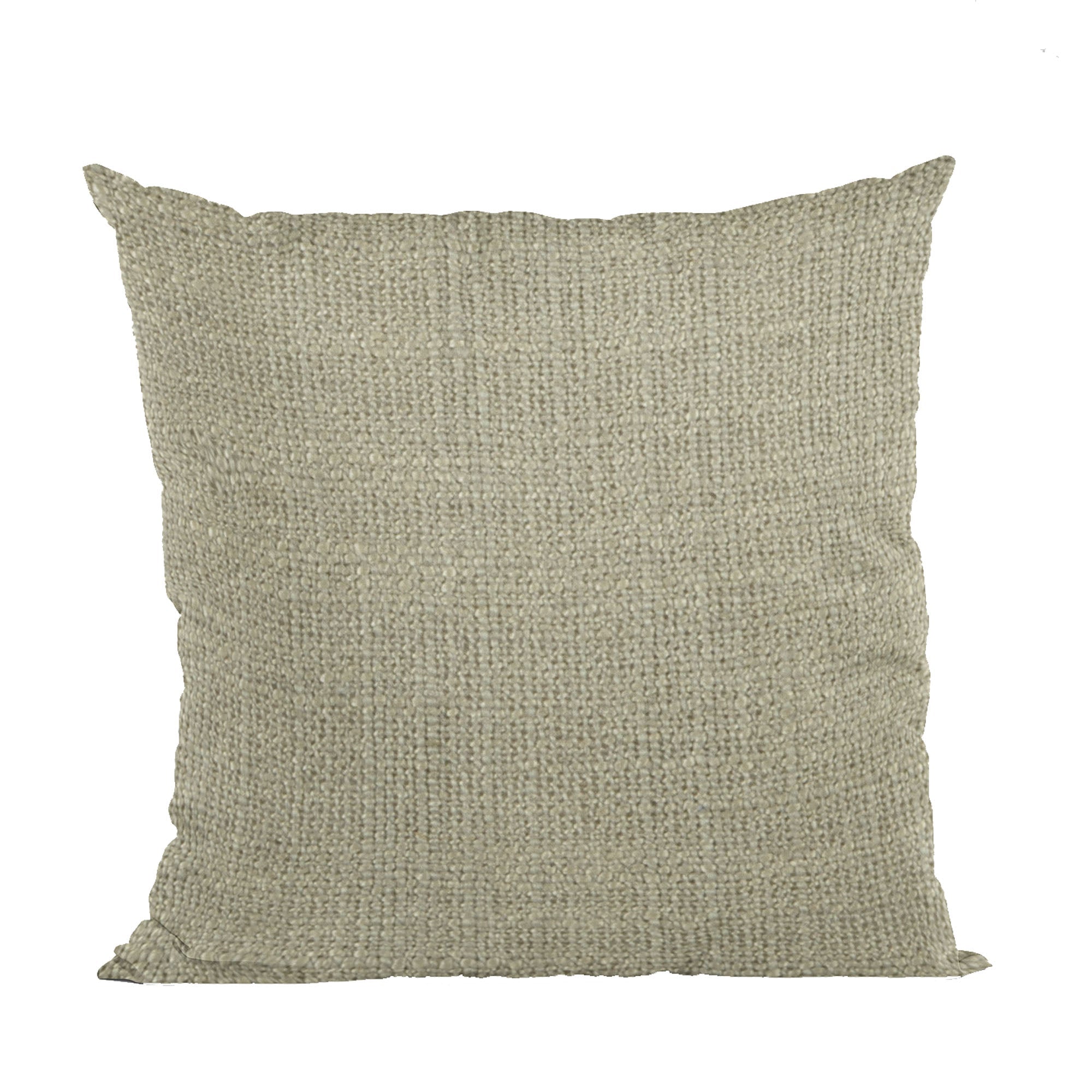 Plutus Travertine Wall Textured Solid, With Open Weave. Luxury Throw Pillow-0