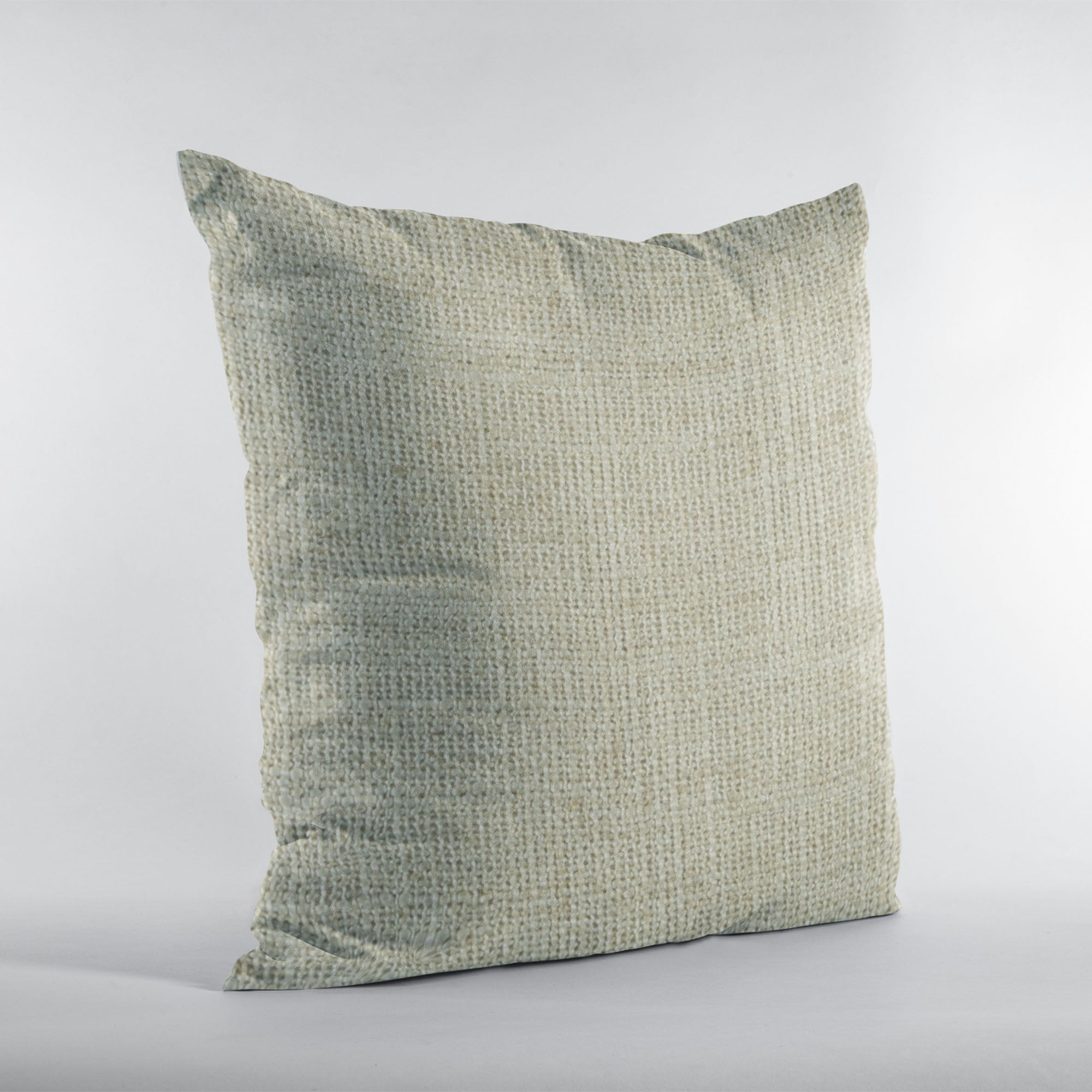 Plutus Flax Wall Textured Solid, With Open Weave. Luxury Throw Pillow-2