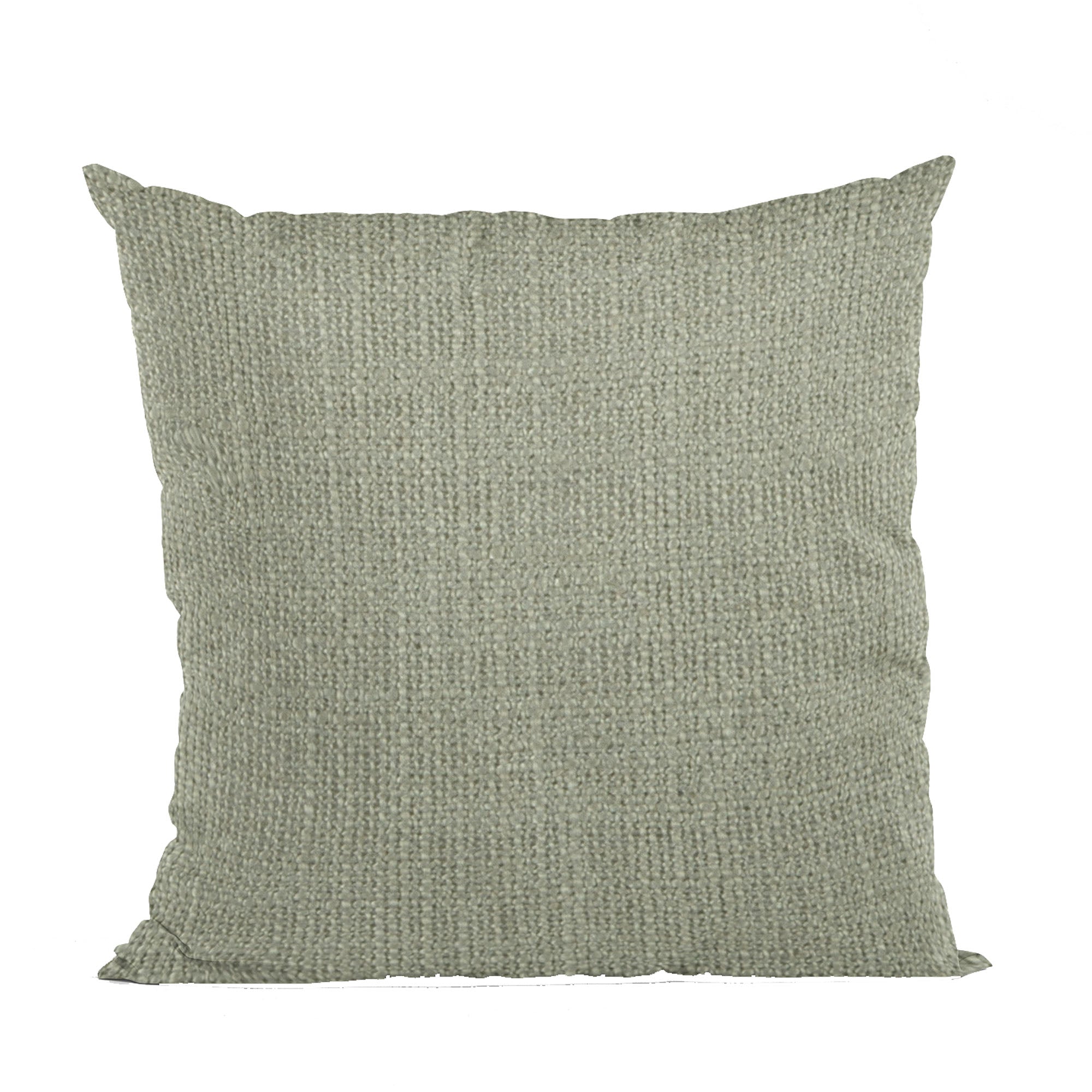 Plutus Flint Wall Textured Solid, With Open Weave. Luxury Throw Pillow-0