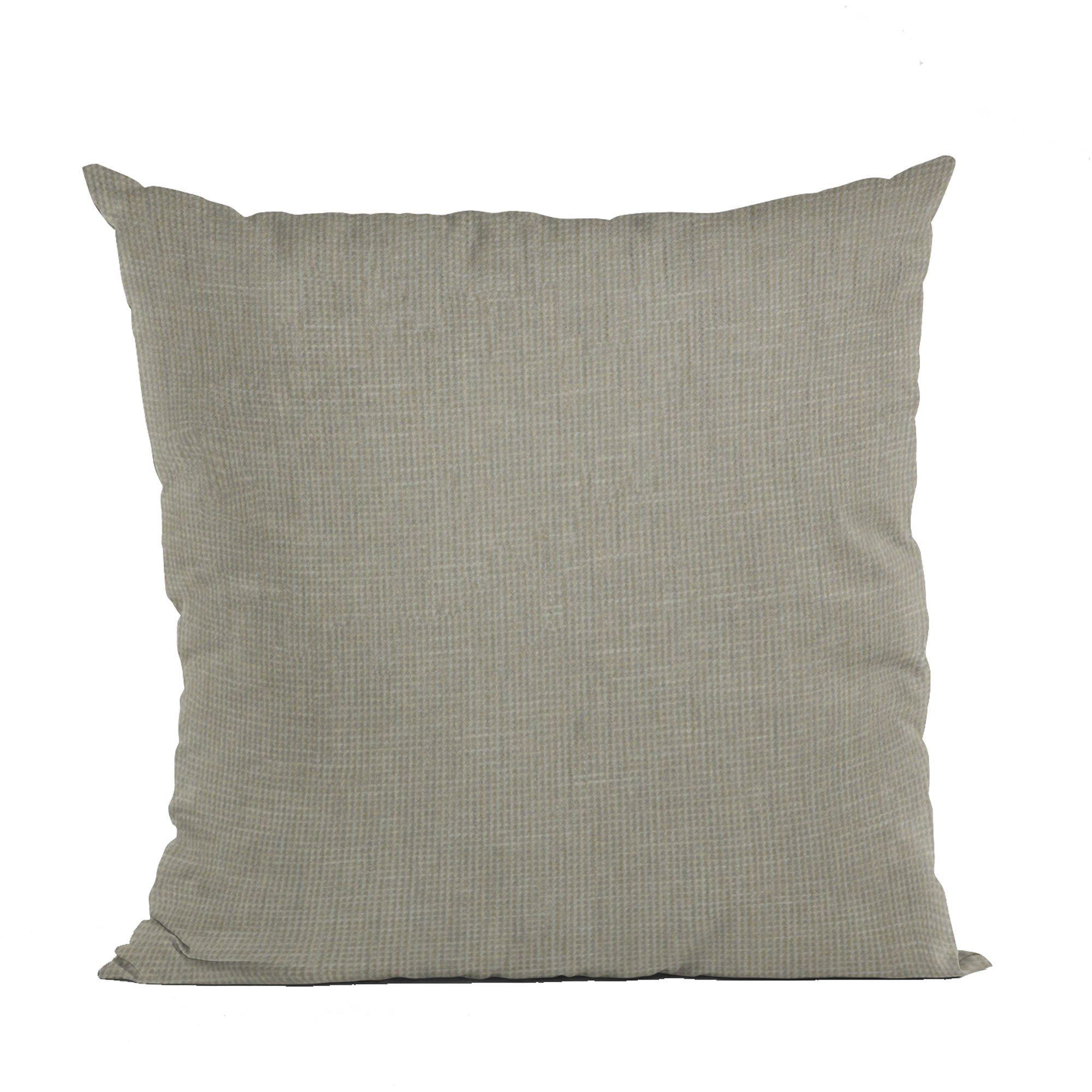 Plutus Travertine Waffle Textured Solid, Sort Of A Waffle Texture Luxury Throw Pillow-0