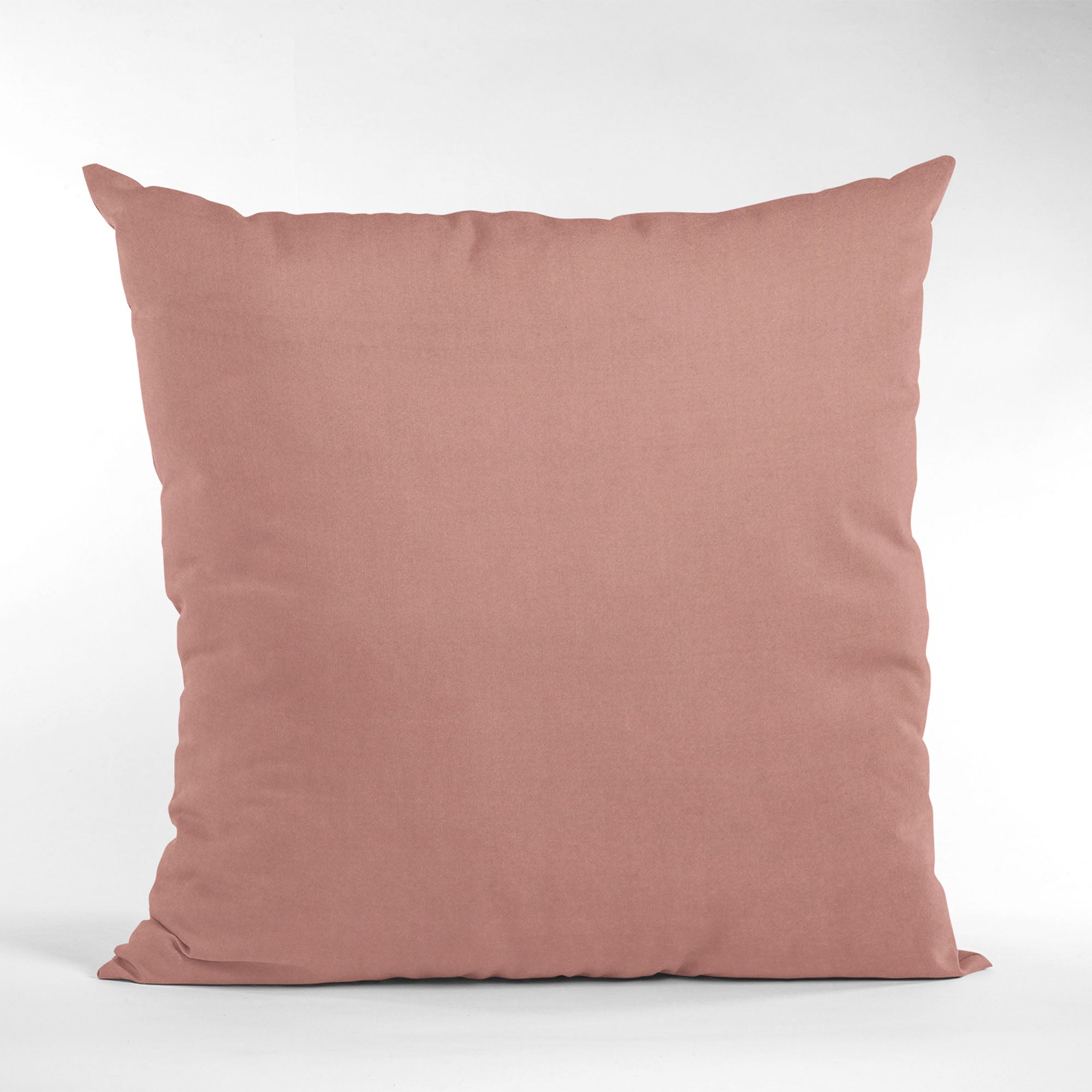 Plutus Baby Pink Solid Shiny Velvet Luxury Throw Pillow-4