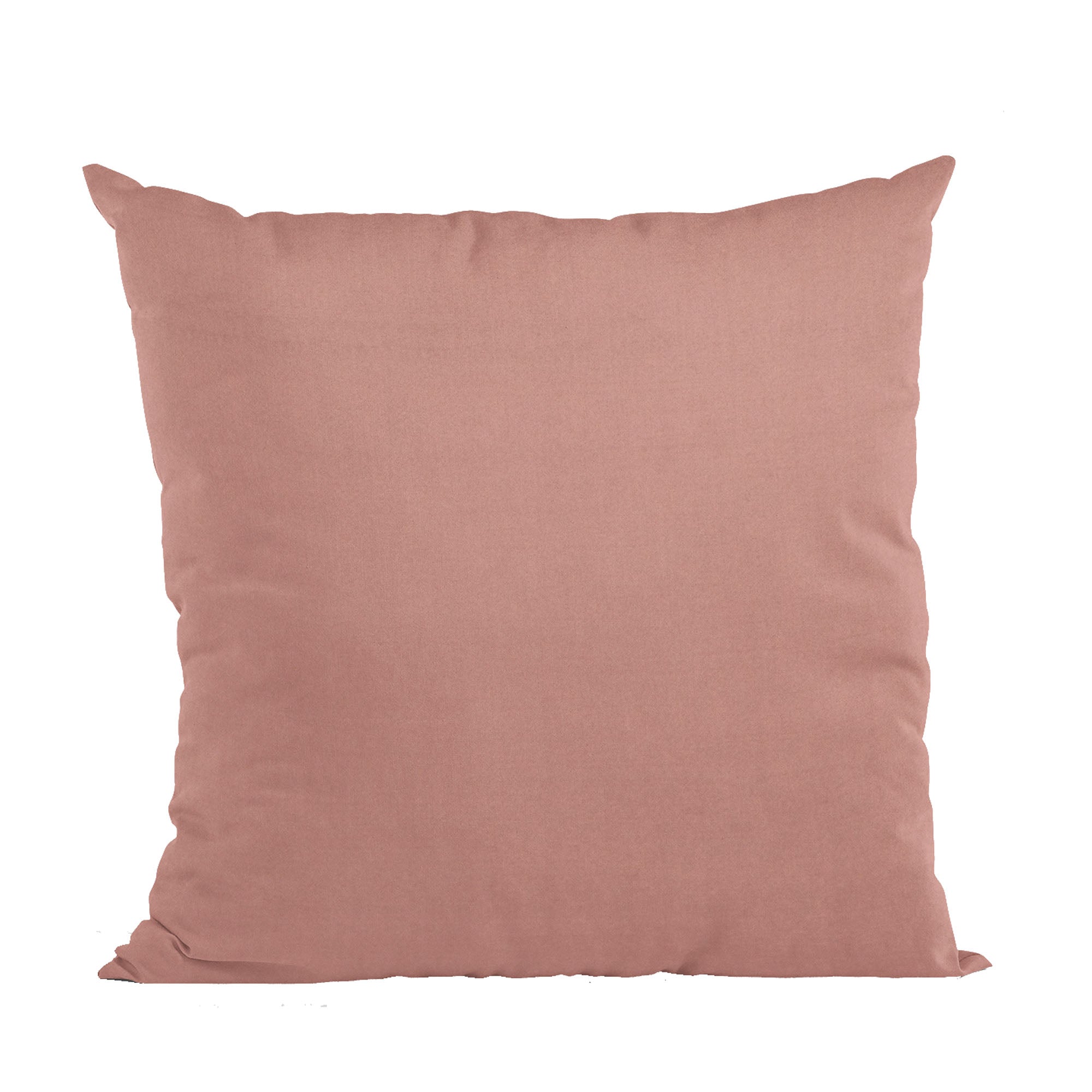 Plutus Baby Pink Solid Shiny Velvet Luxury Throw Pillow-0