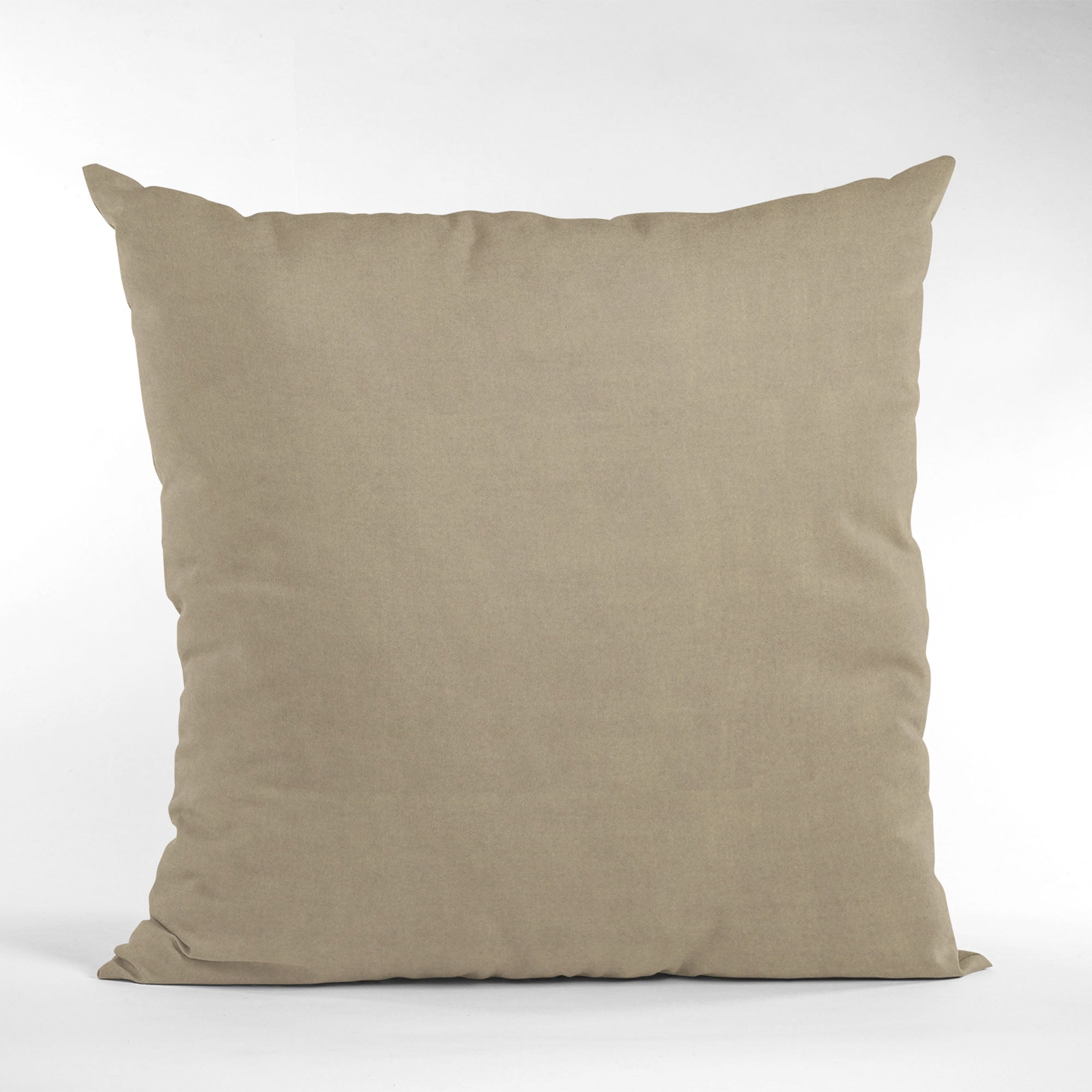 Plutus Brown Solid Shiny Velvet Luxury Throw Pillow-4