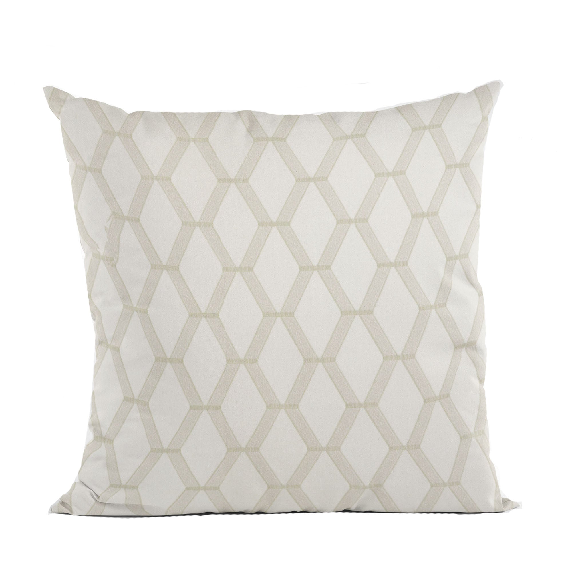 Plutus Pearl Diamond Shiny Fabric With Embroydery Luxury Throw Pillow-0