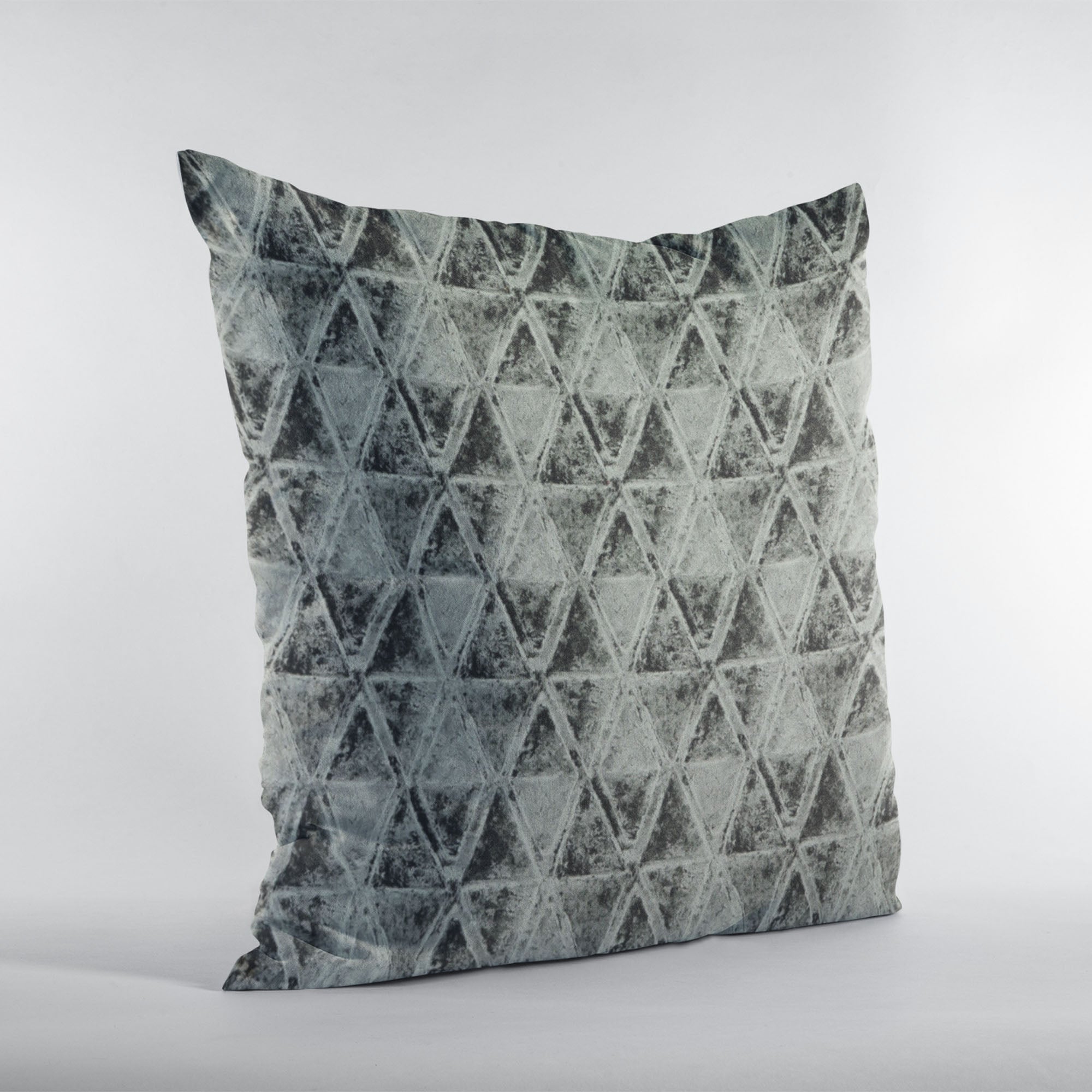 Plutus Noir Stars Velvet With Foil Printing Luxury Throw Pillow-2