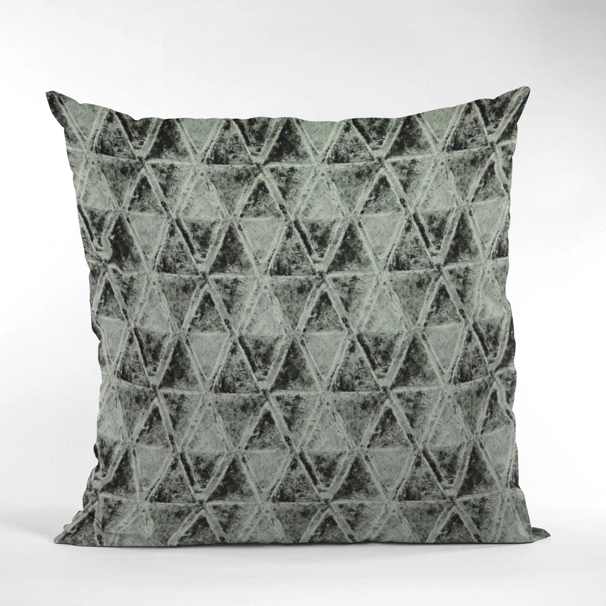 Plutus Noir Stars Velvet With Foil Printing Luxury Throw Pillow-4