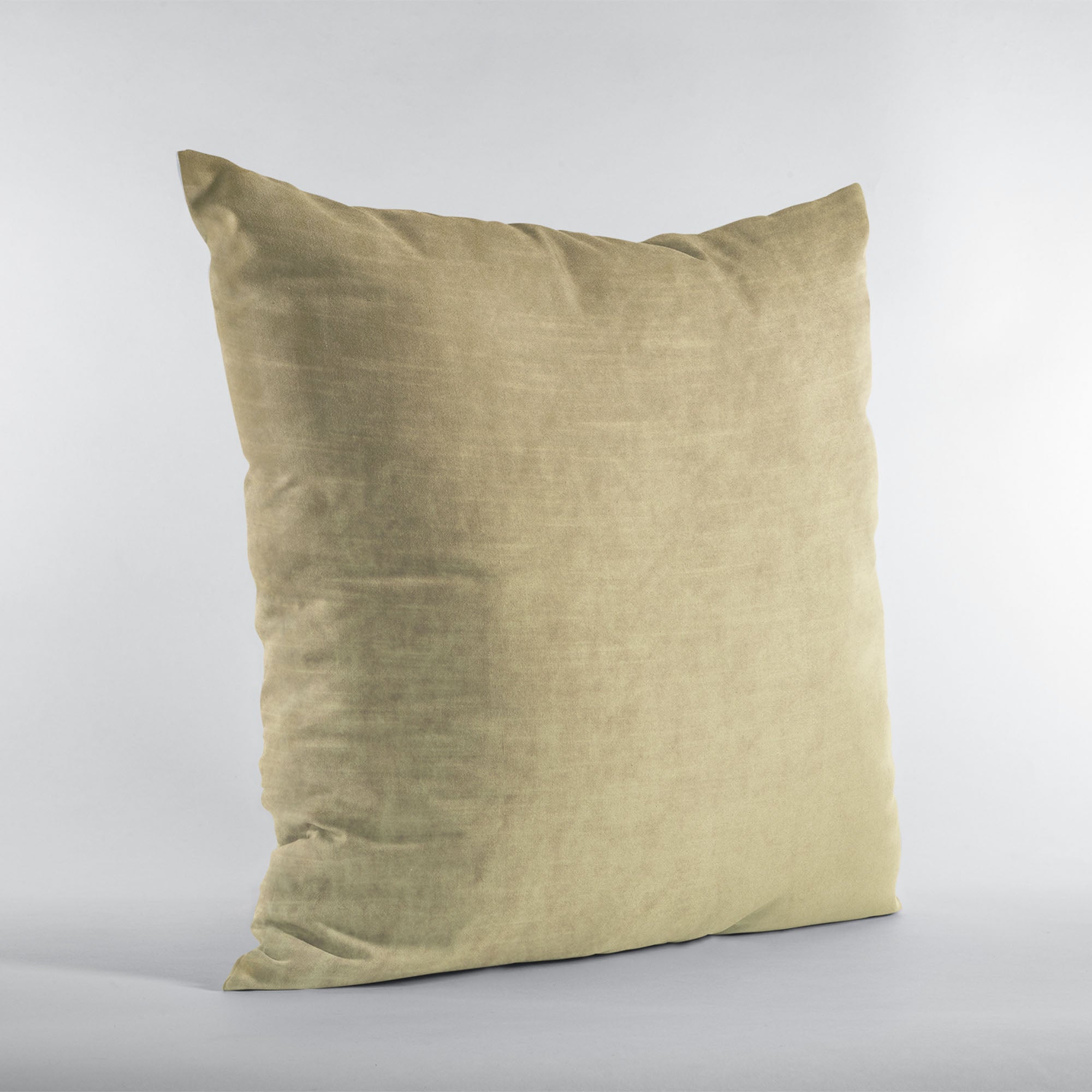 Plutus Oyster Lux Velvet Shiny Velvet Luxury Throw Pillow-2