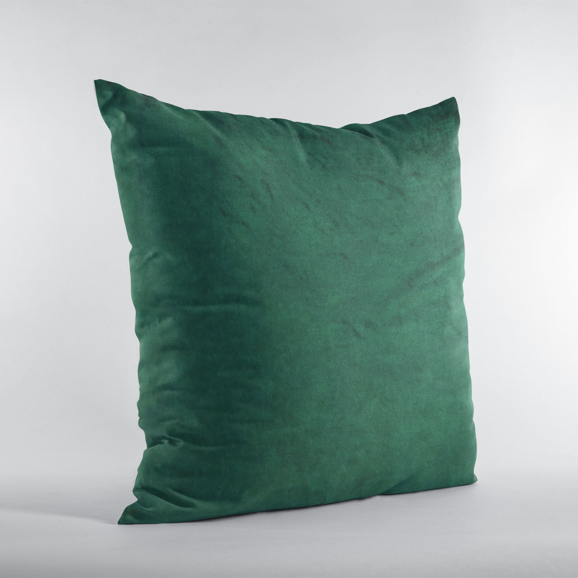 Plutus Emerald Lux Velvet Shiny Velvet Luxury Throw Pillow-2