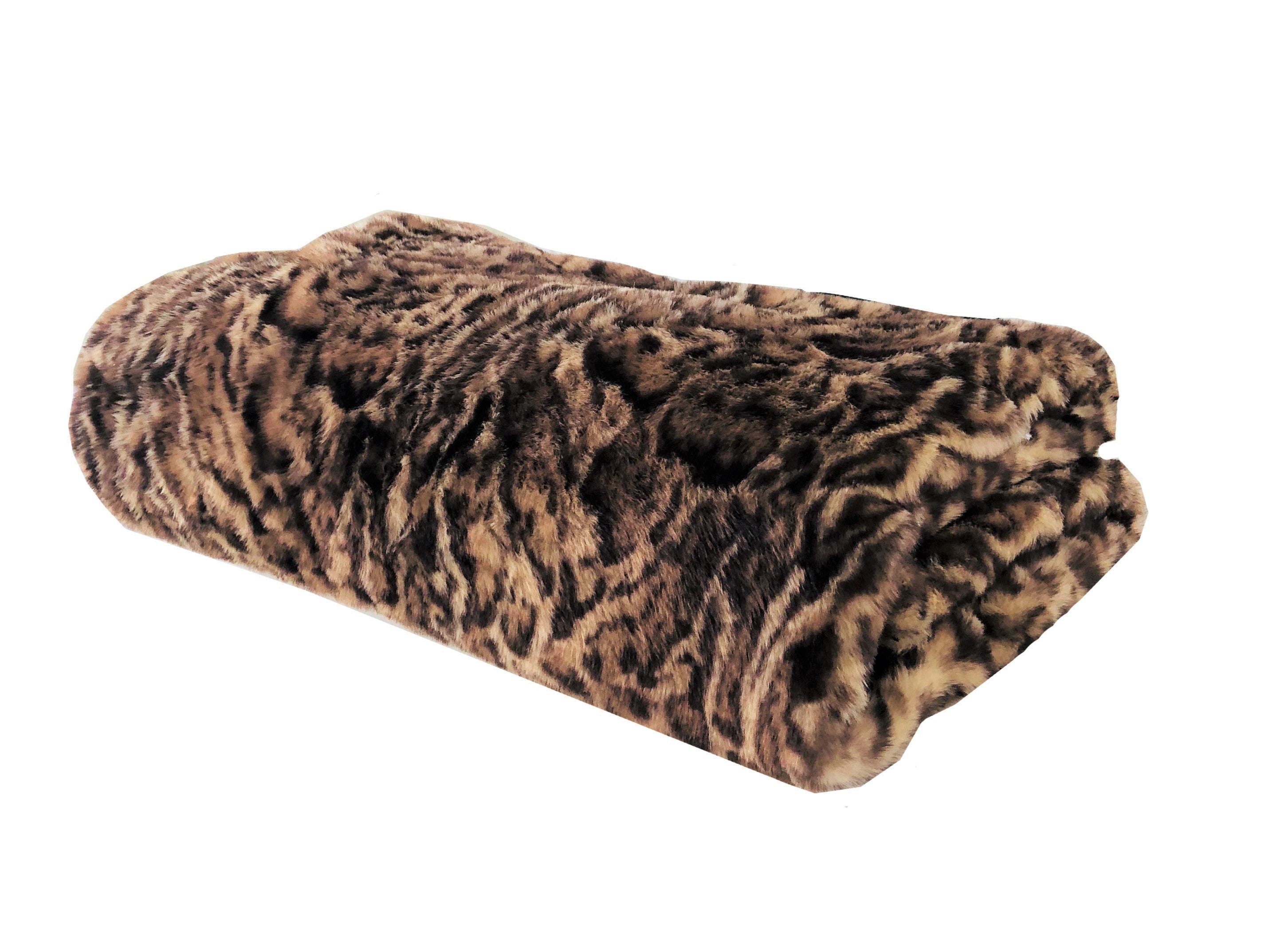 Jungle Cat Faux Fur Luxury Throw-0