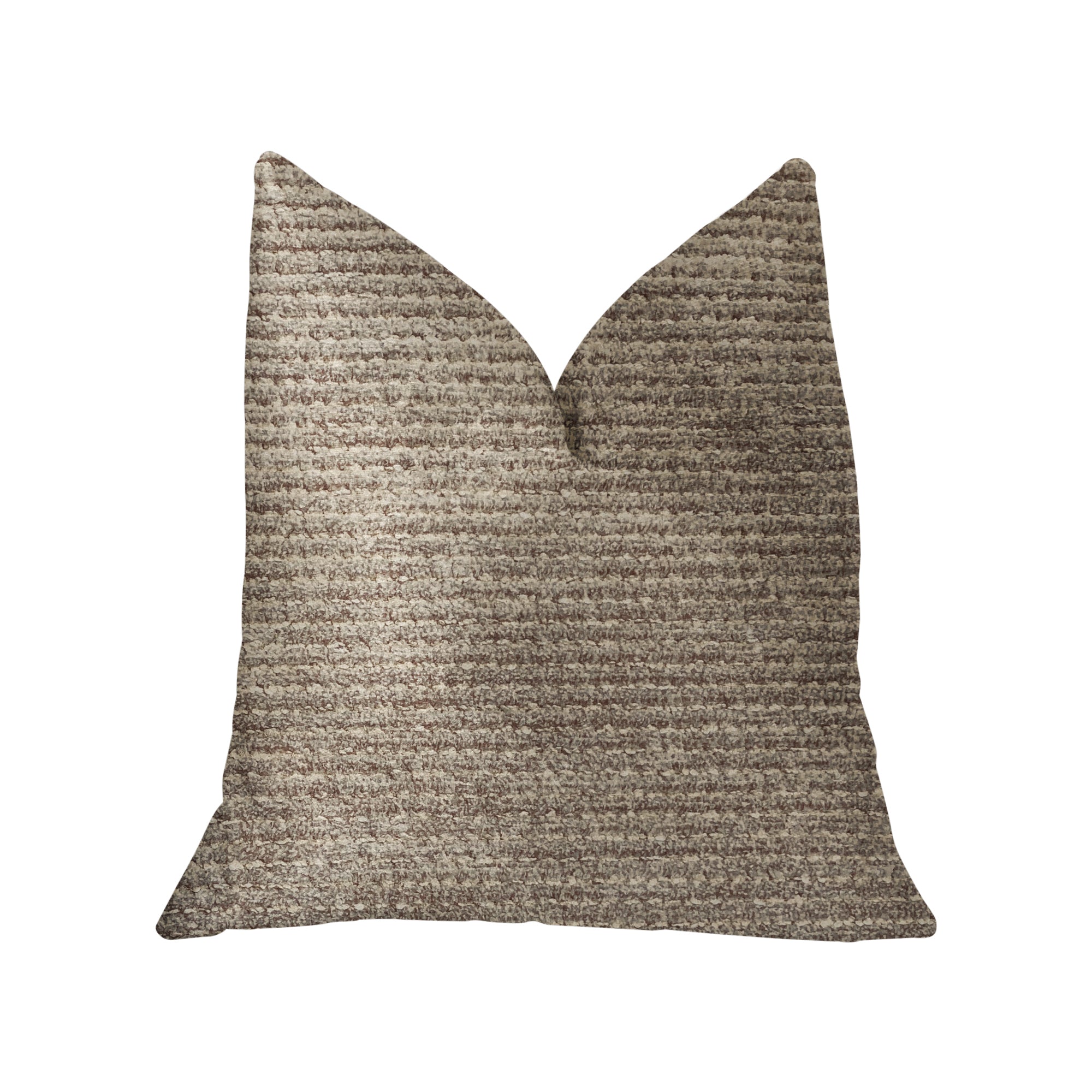 Classy Chic Ivory and Beige Luxury Throw Pillow-0