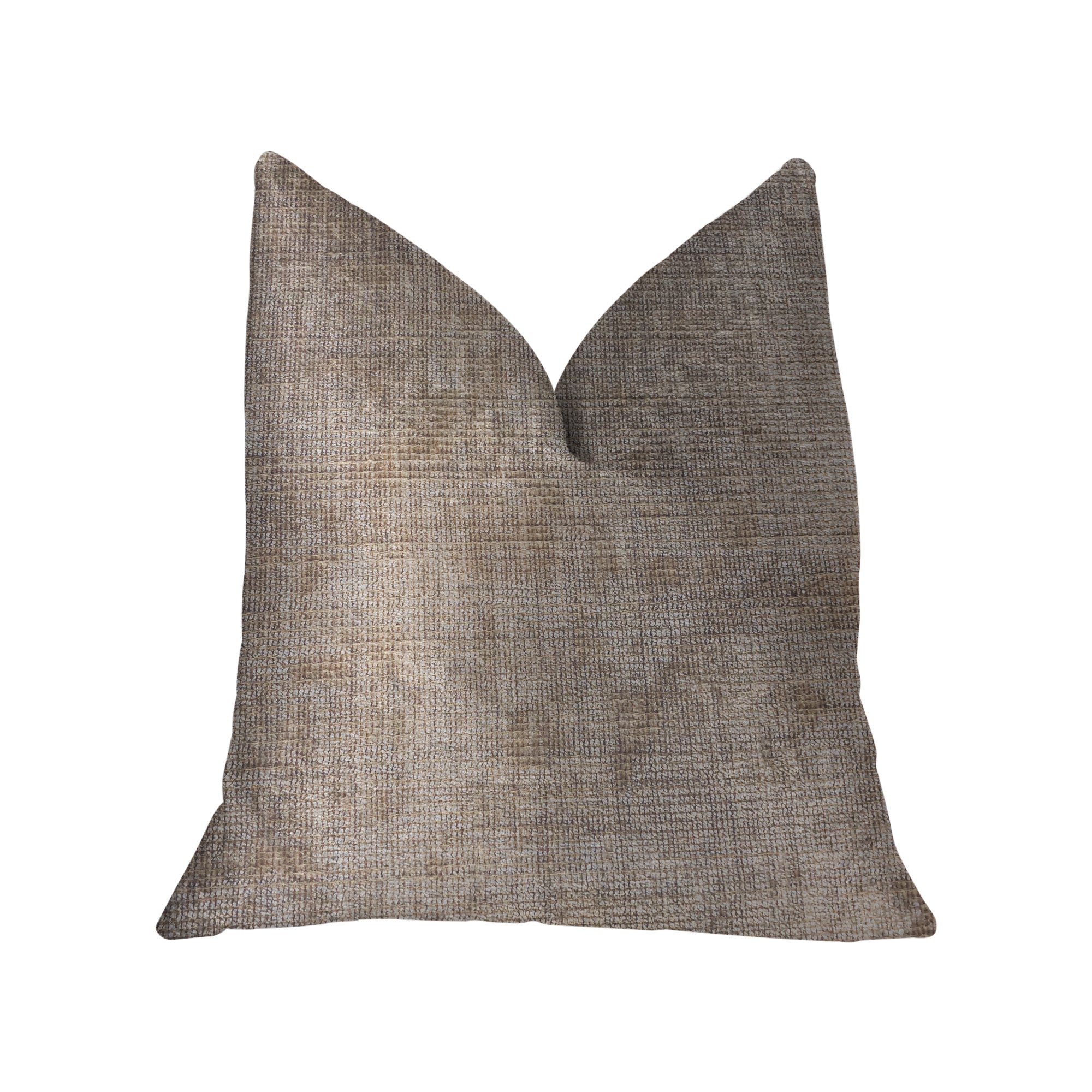 Monroe Bisque Beige Luxury Throw Pillow-0