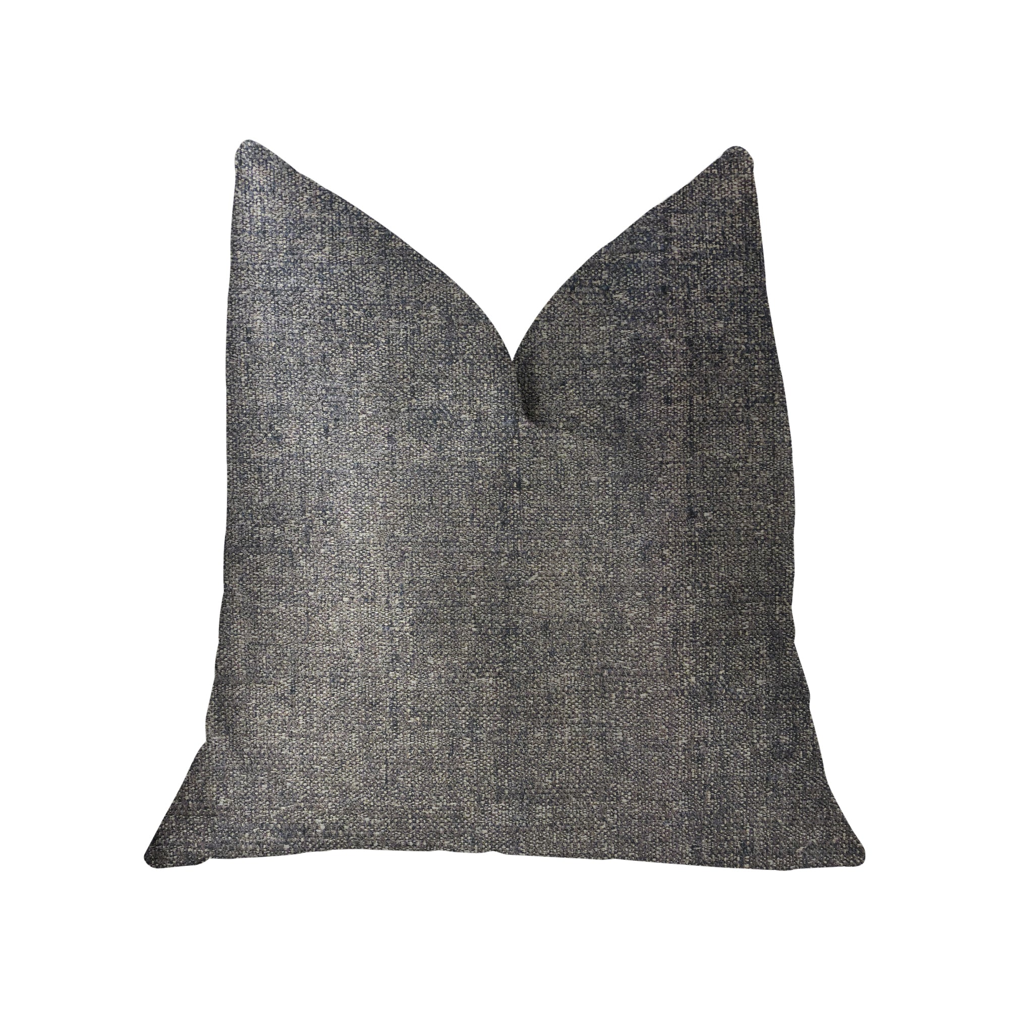 Deep Mantra Charcoal Luxury Throw Pillow-0