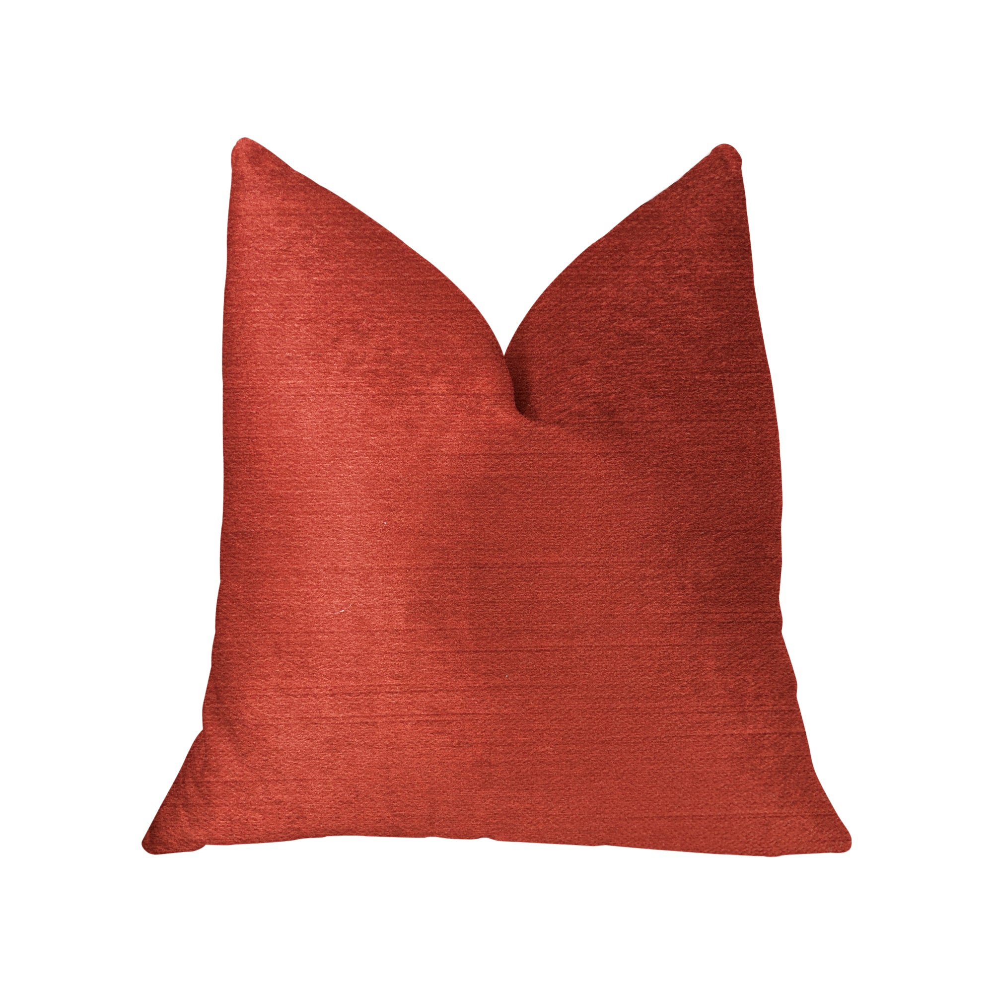 Cherry Love Orange and Red Luxury Throw Pillow-0