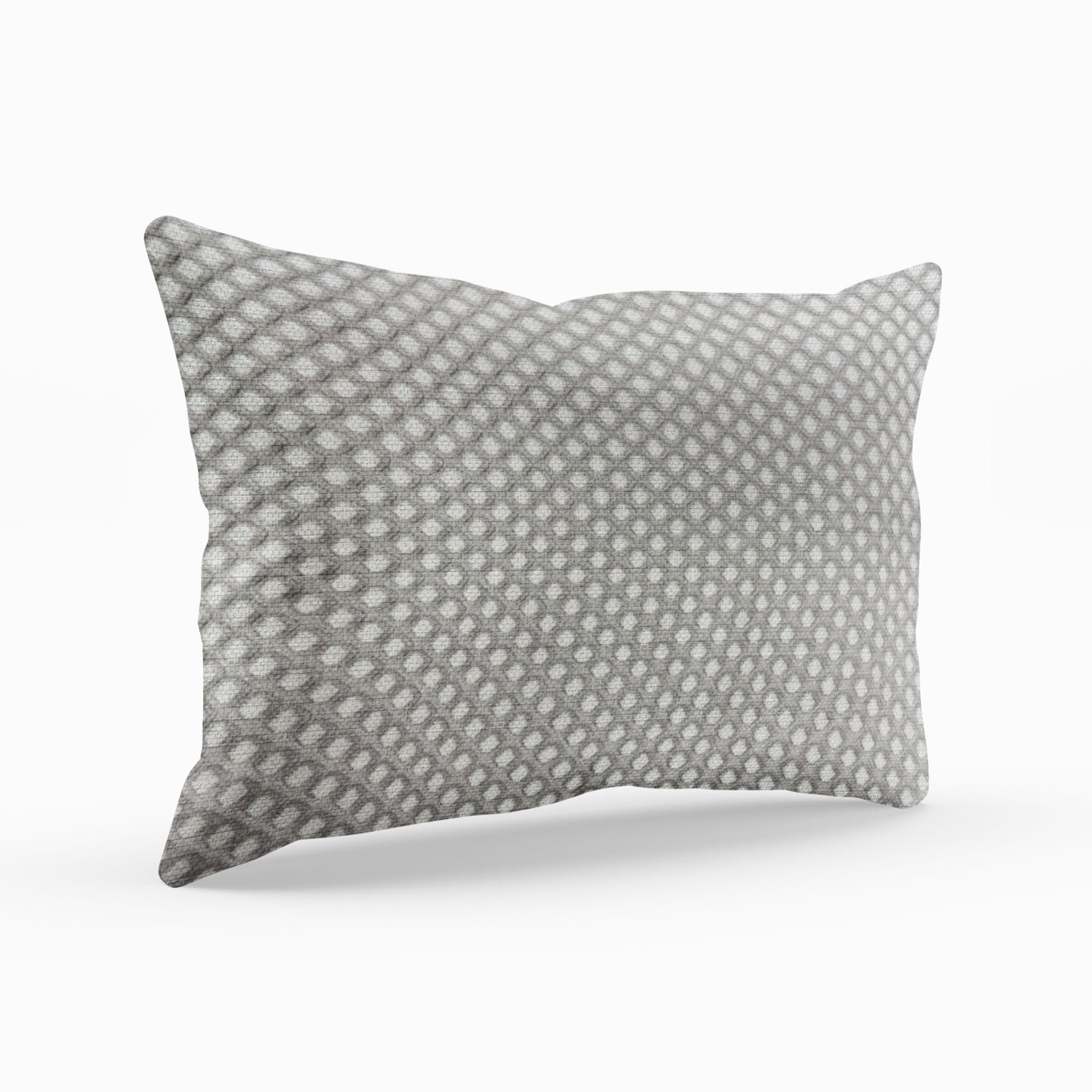 Diamant Beige and Brown Luxury Throw Pillow-2