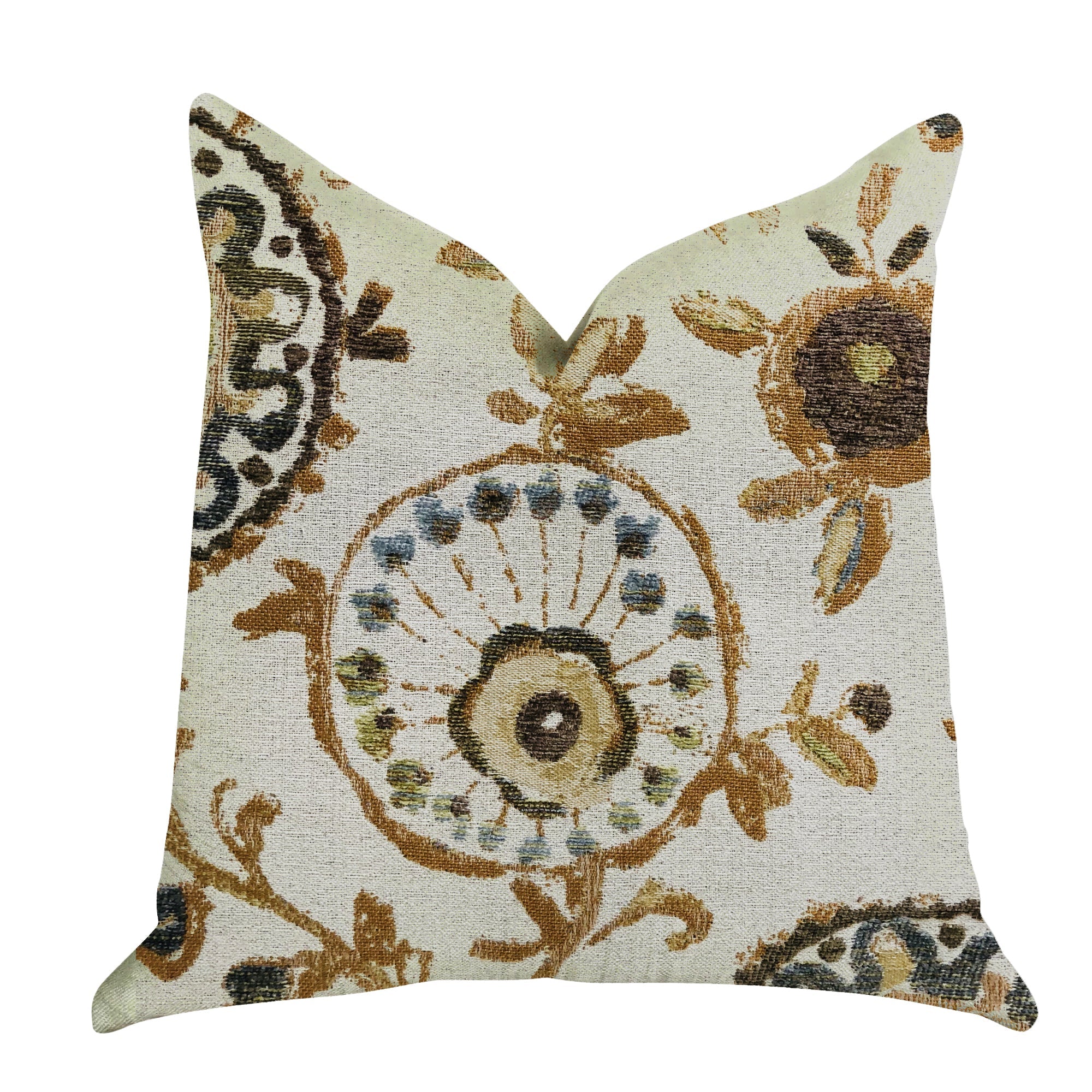 Daliani Floral Luxury Throw Pillow-0