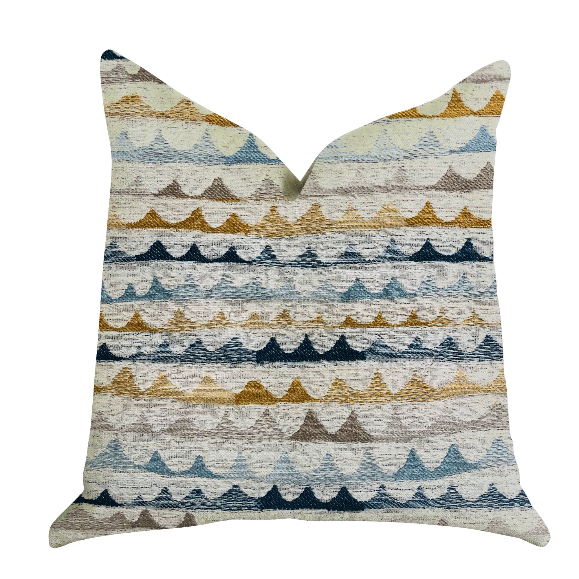 Caspian Rush Patterned Luxury Throw Pillow-0