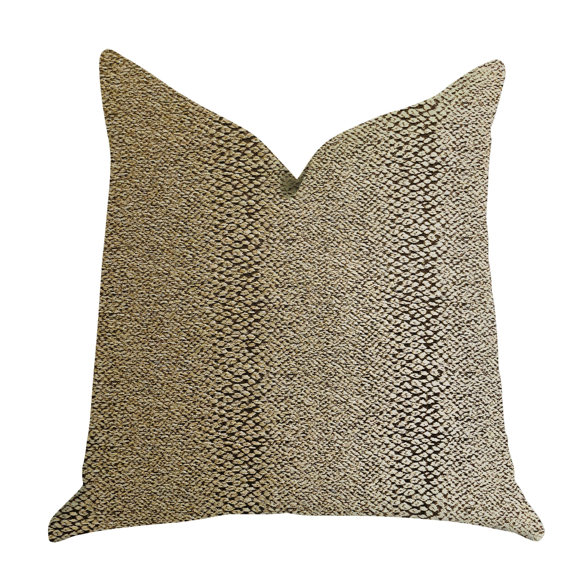 Shimmer in Gold Metallic Luxury Throw Pillow-0