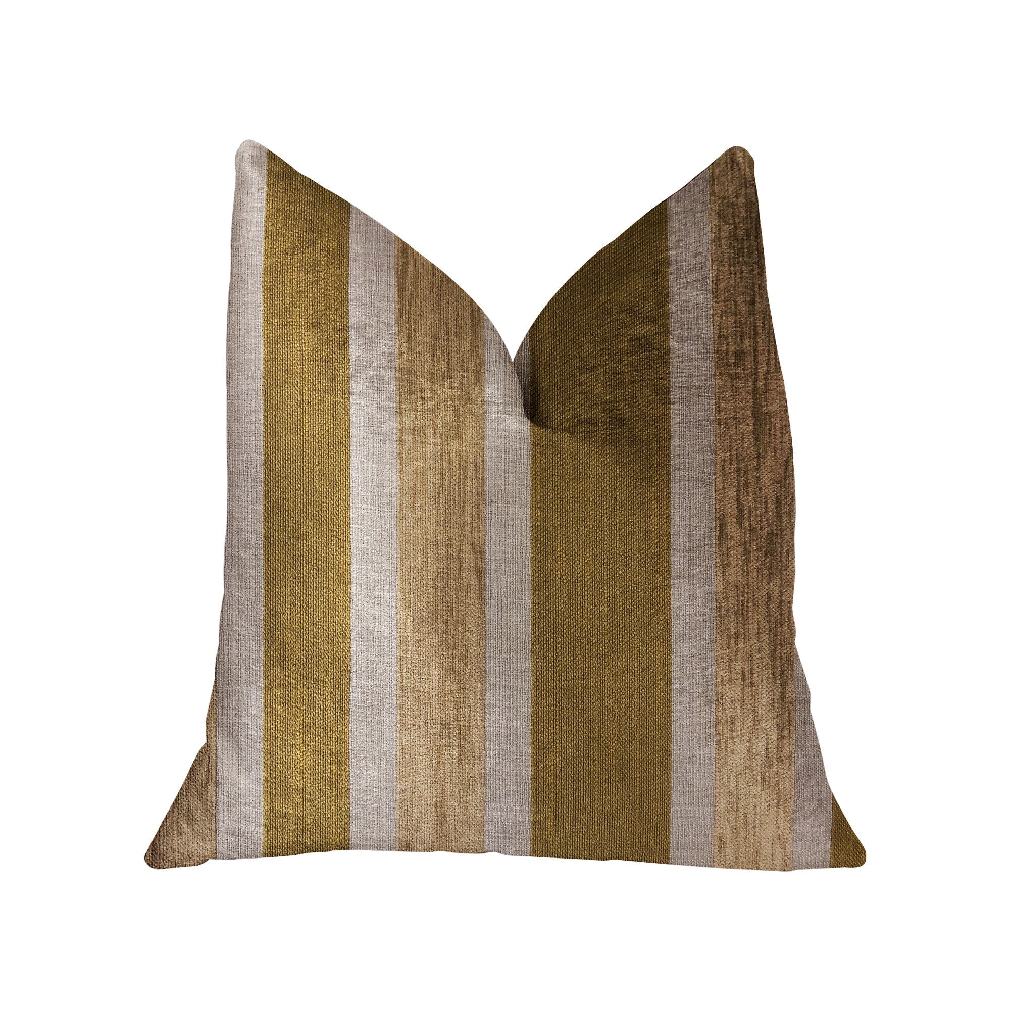 Golden Tan Lines Gold Luxury Throw Pillow-0