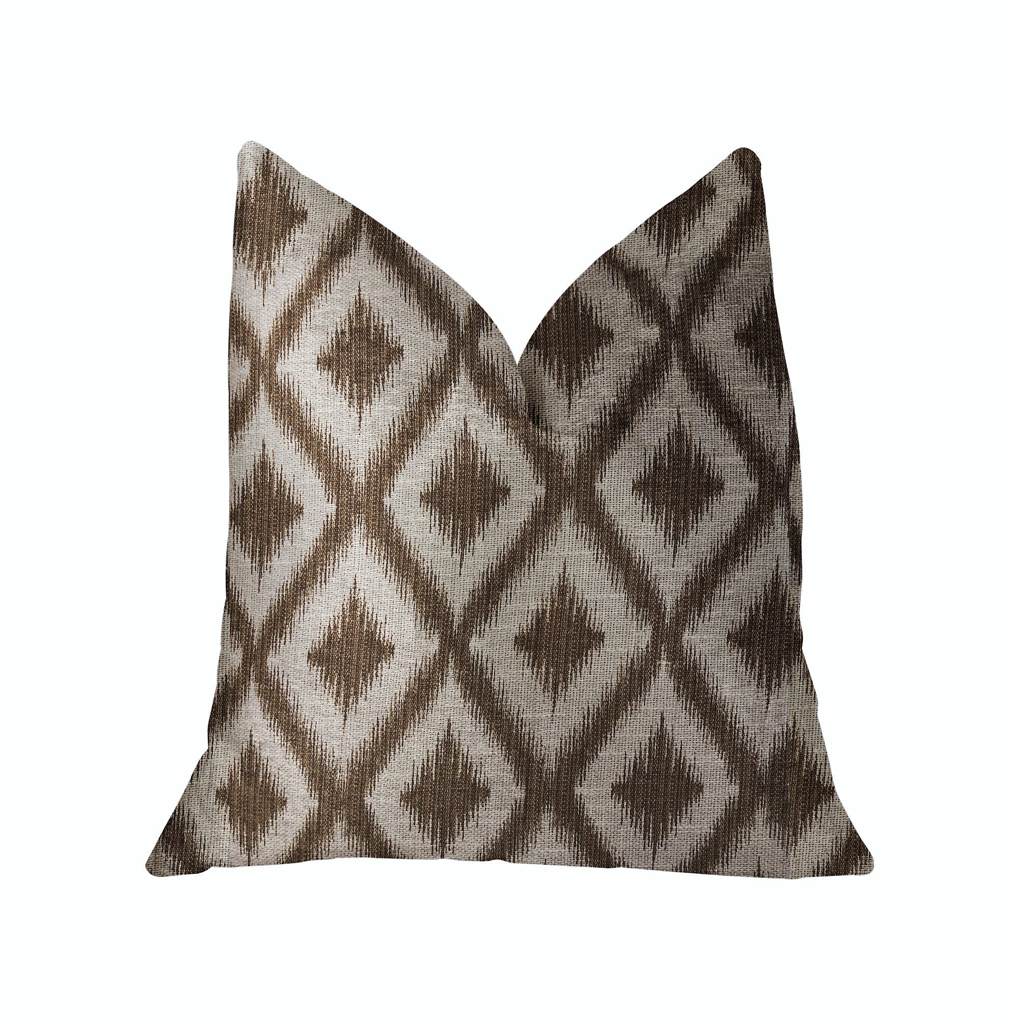 Casa Nova Brown Luxury Throw Pillow-0