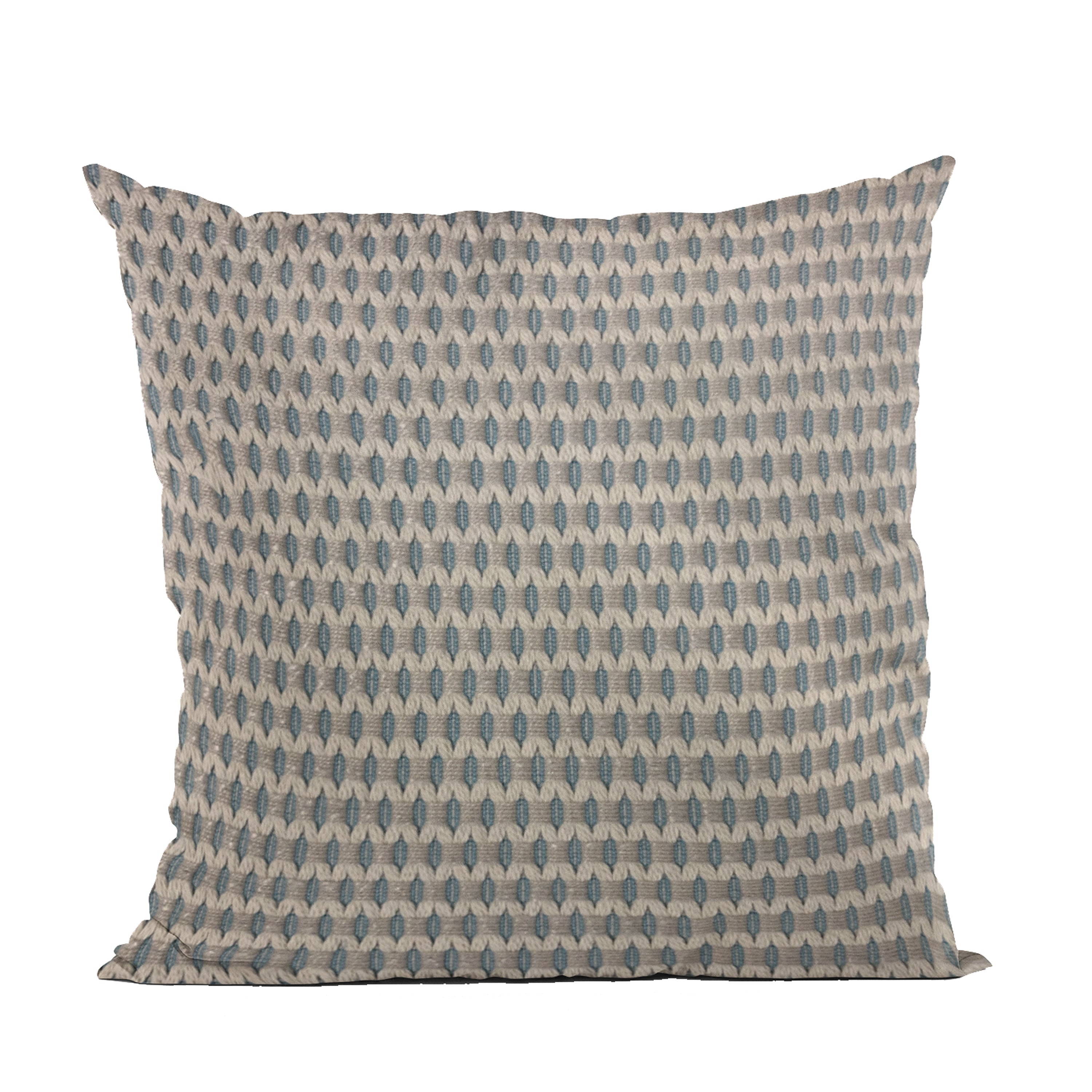 Plutus Blue Rocks Dot Luxury Throw Pillow-0