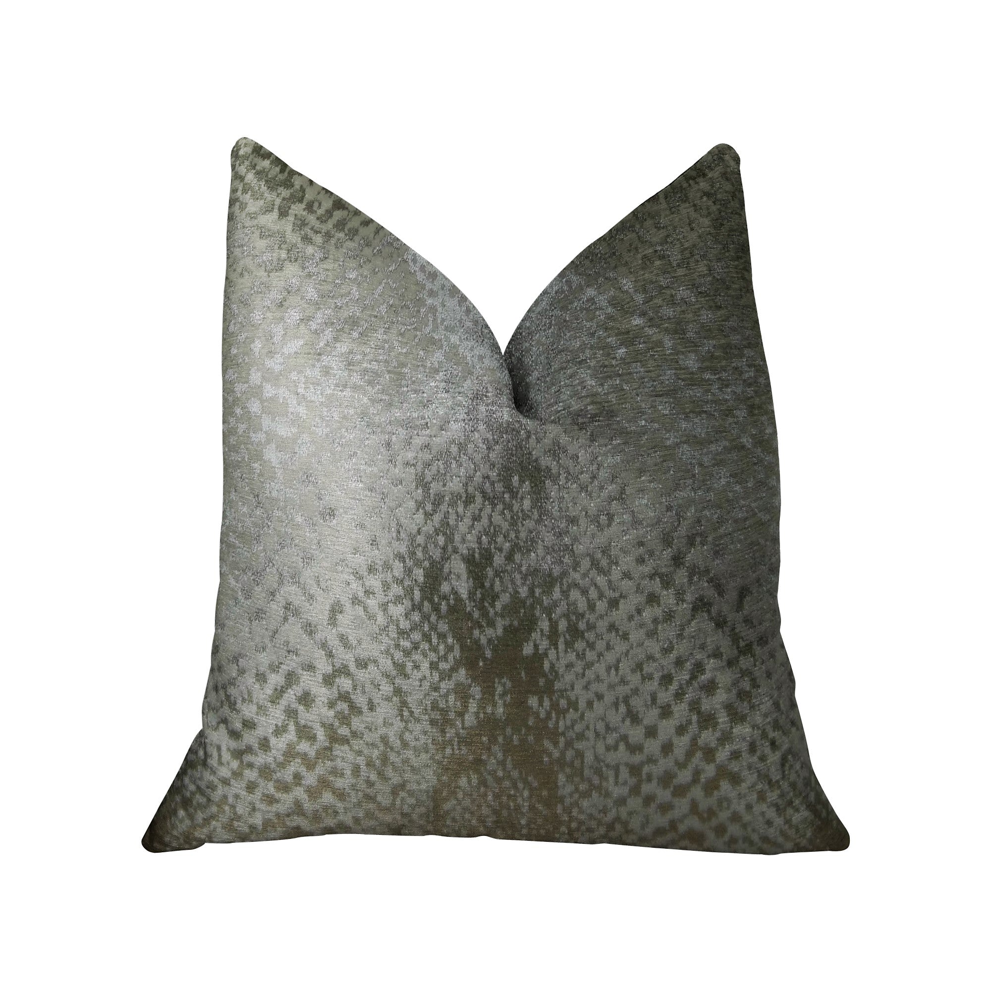 Venetian Silver Handmade Luxury Pillow-0