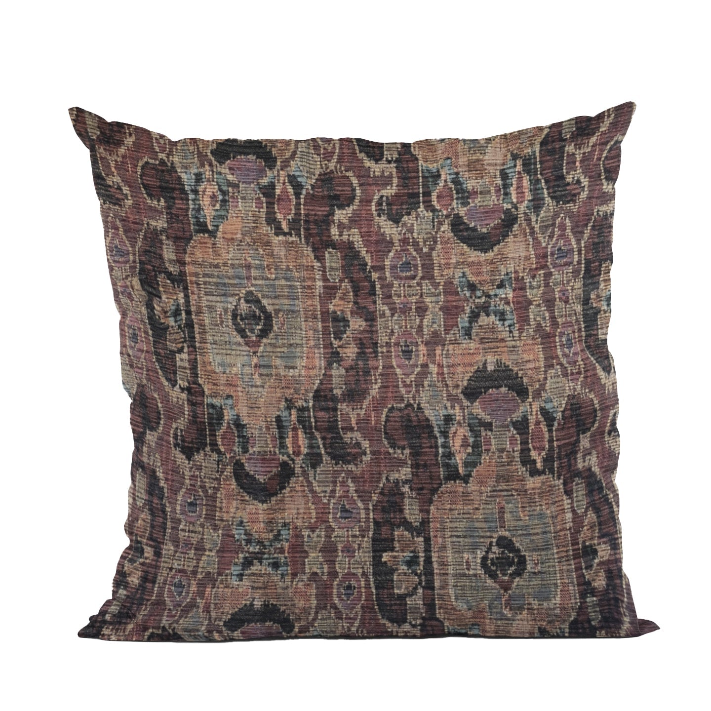 Sonoma Canyon Magenta Coral and Blue Handmade Luxury Pillow-0