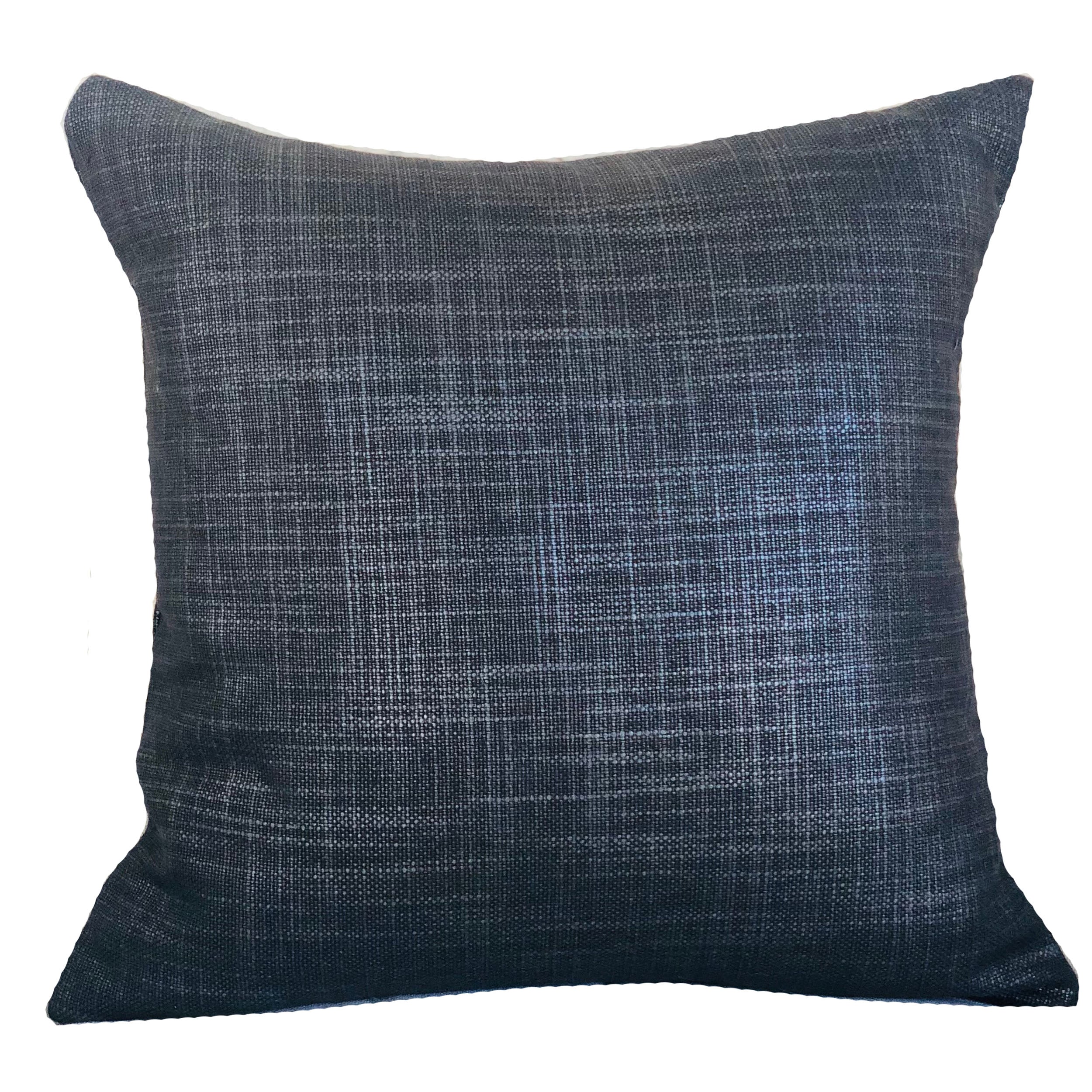 Ashland Glazed Gray Handmade Luxury Pillow-0