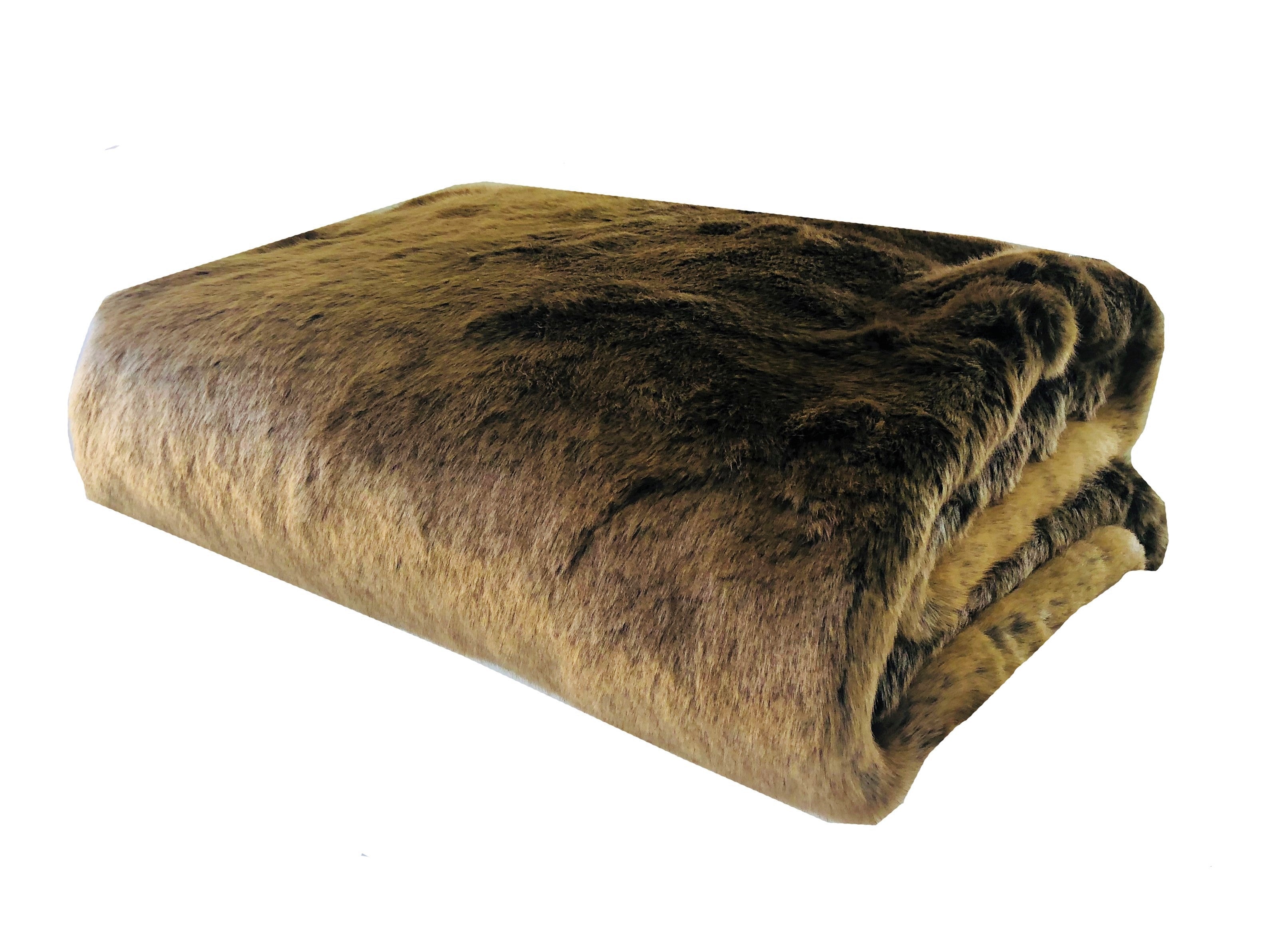 Tissavel Volga Rabbit Faux Fur Handmade Luxury Throw-0