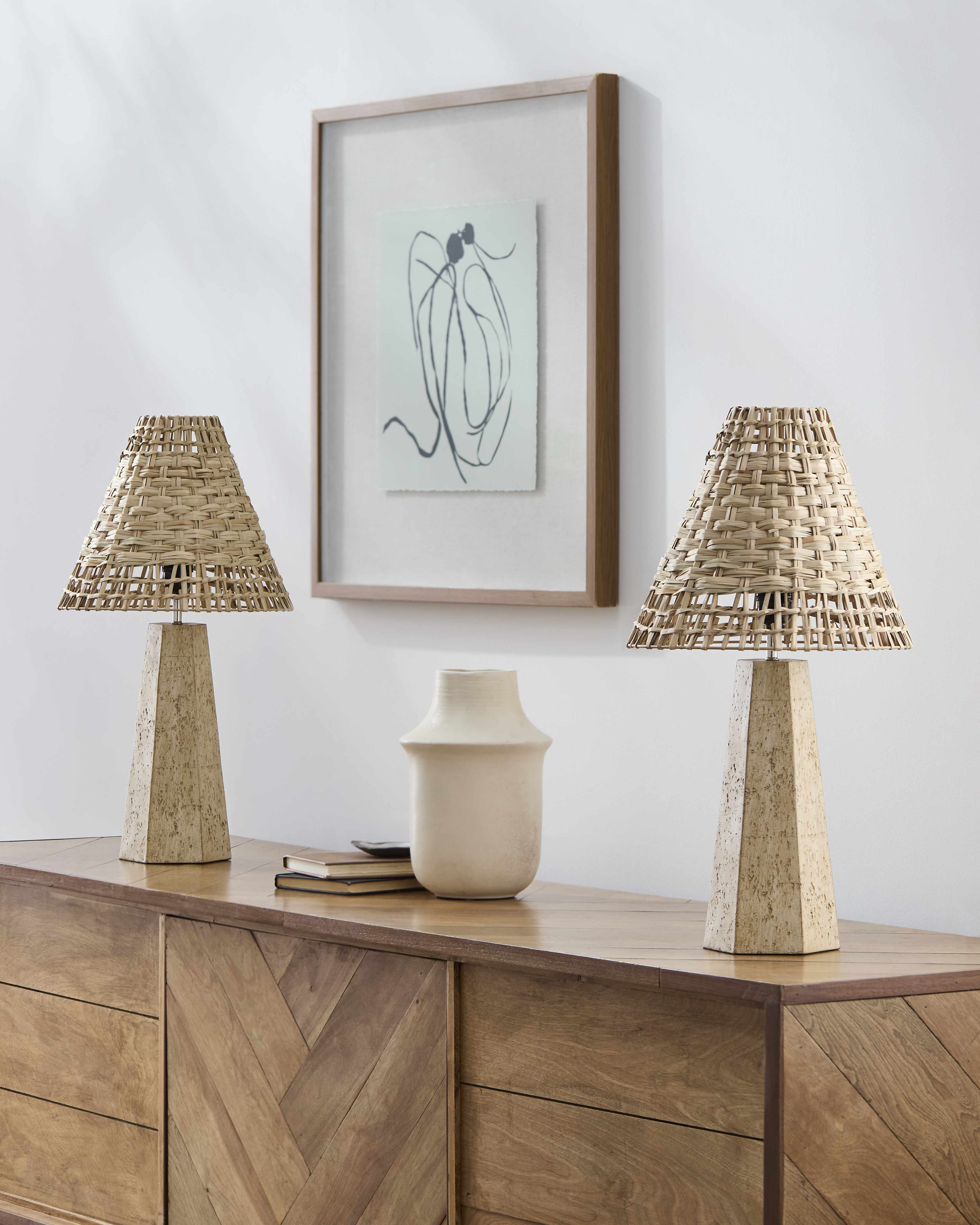Palwancha Rattan Table Lamp-3