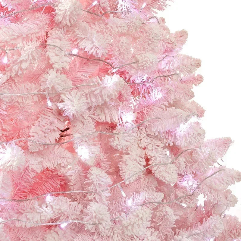 Artificial Christmas Tree Pink Blue Indoor Outdoor Decor-2