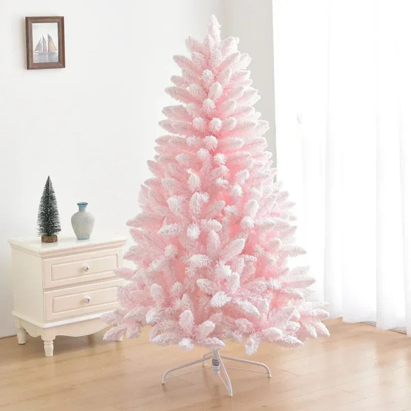 Artificial Christmas Tree Pink Blue Indoor Outdoor Decor-3