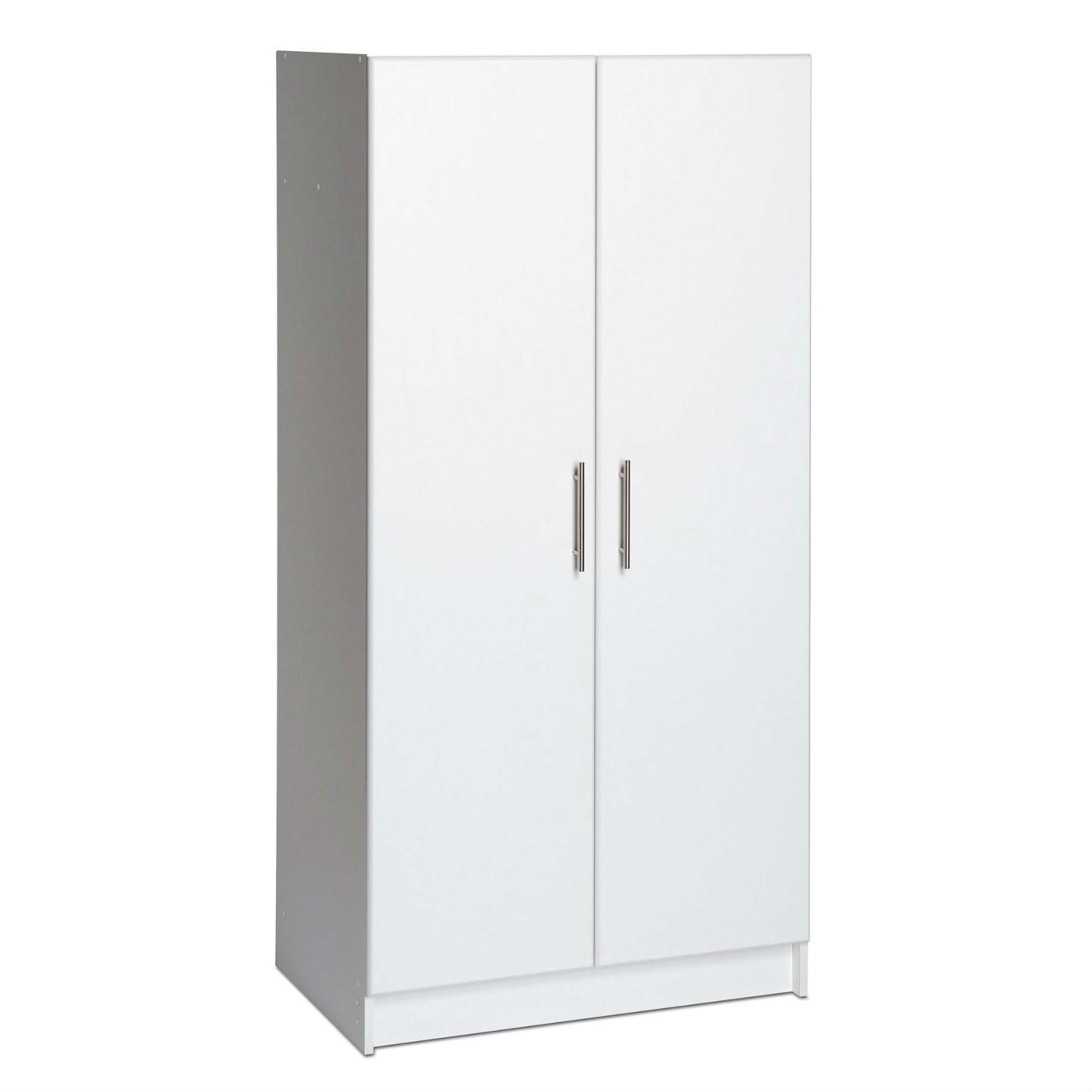 White Storage Cabinet Utility Garage Home Office Kitchen Bedroom-2