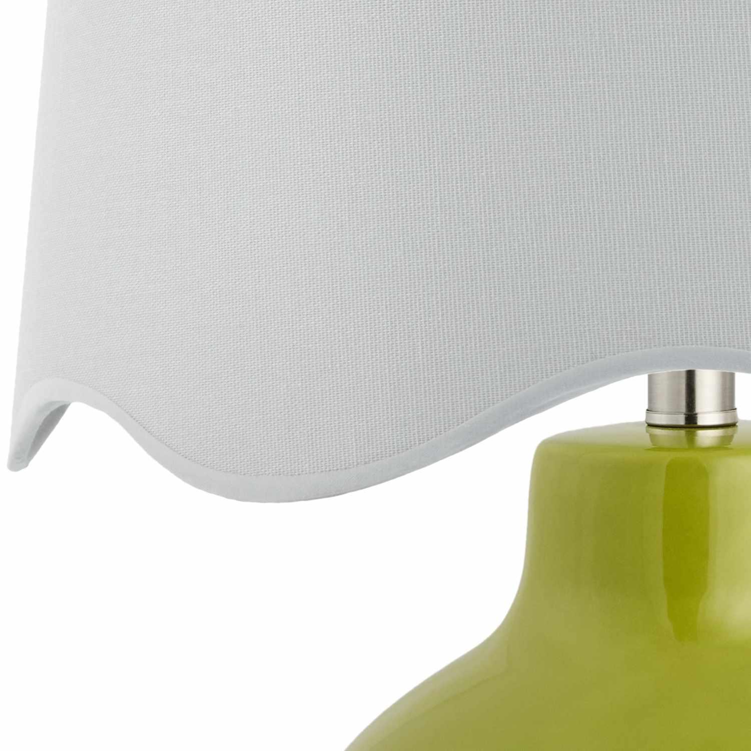 Pojezerje Olive & White Table Lamp-2