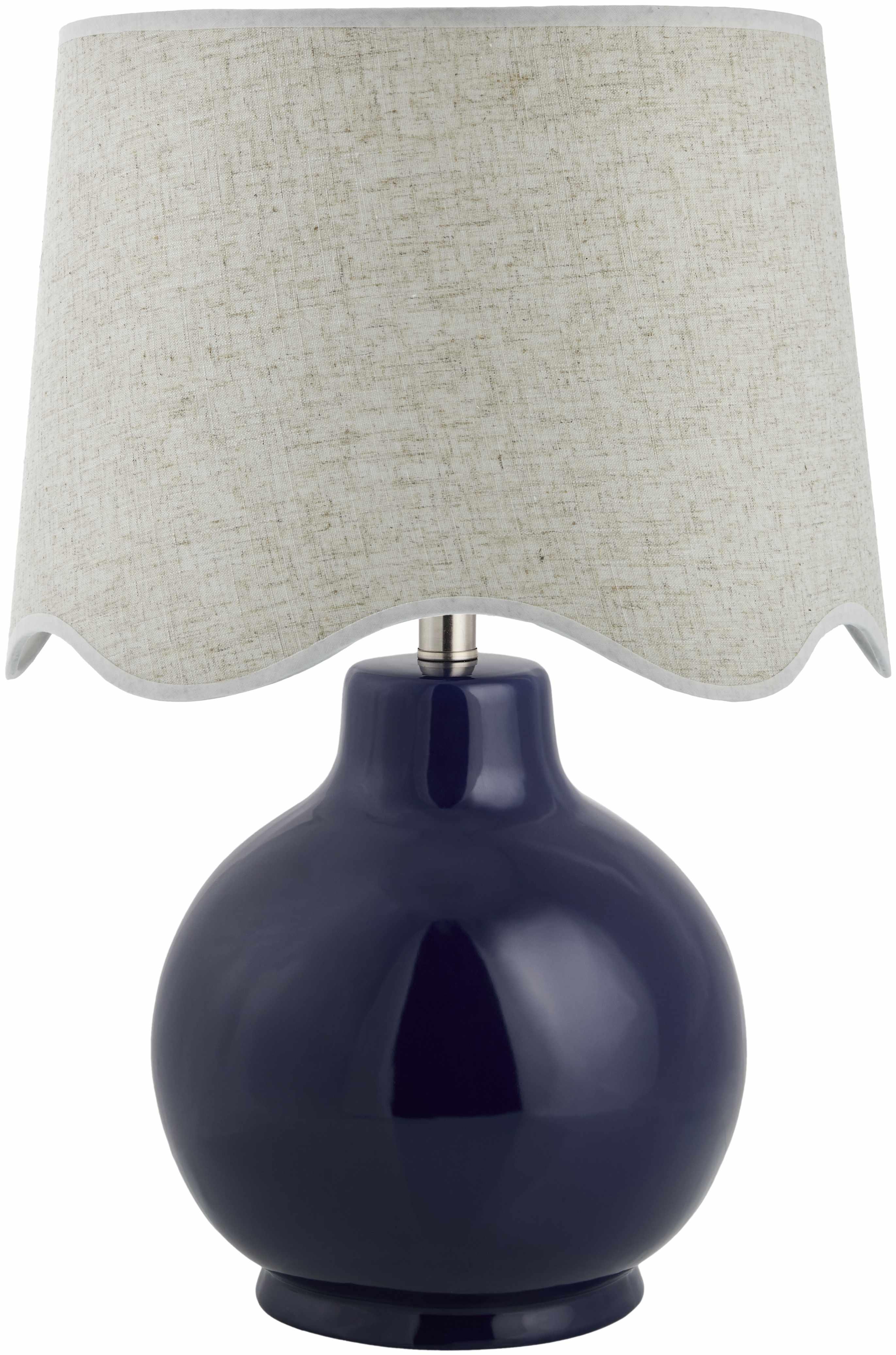 Pojezerje Navy & Wheat Table Lamp - PRHOMZ